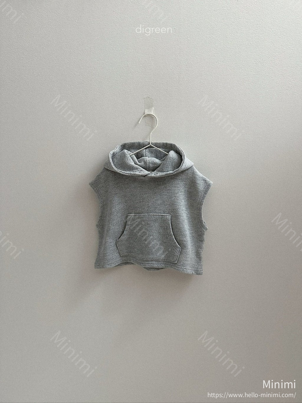 digreen Woody Hooded Vest 細節圖 7
