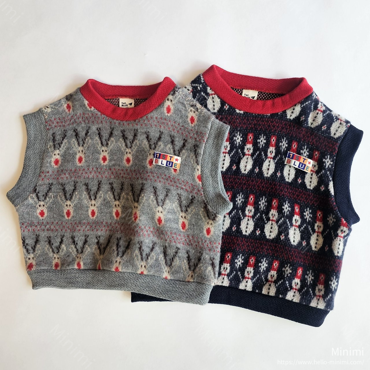 1st BLUE Christmas Vest 細節圖 1
