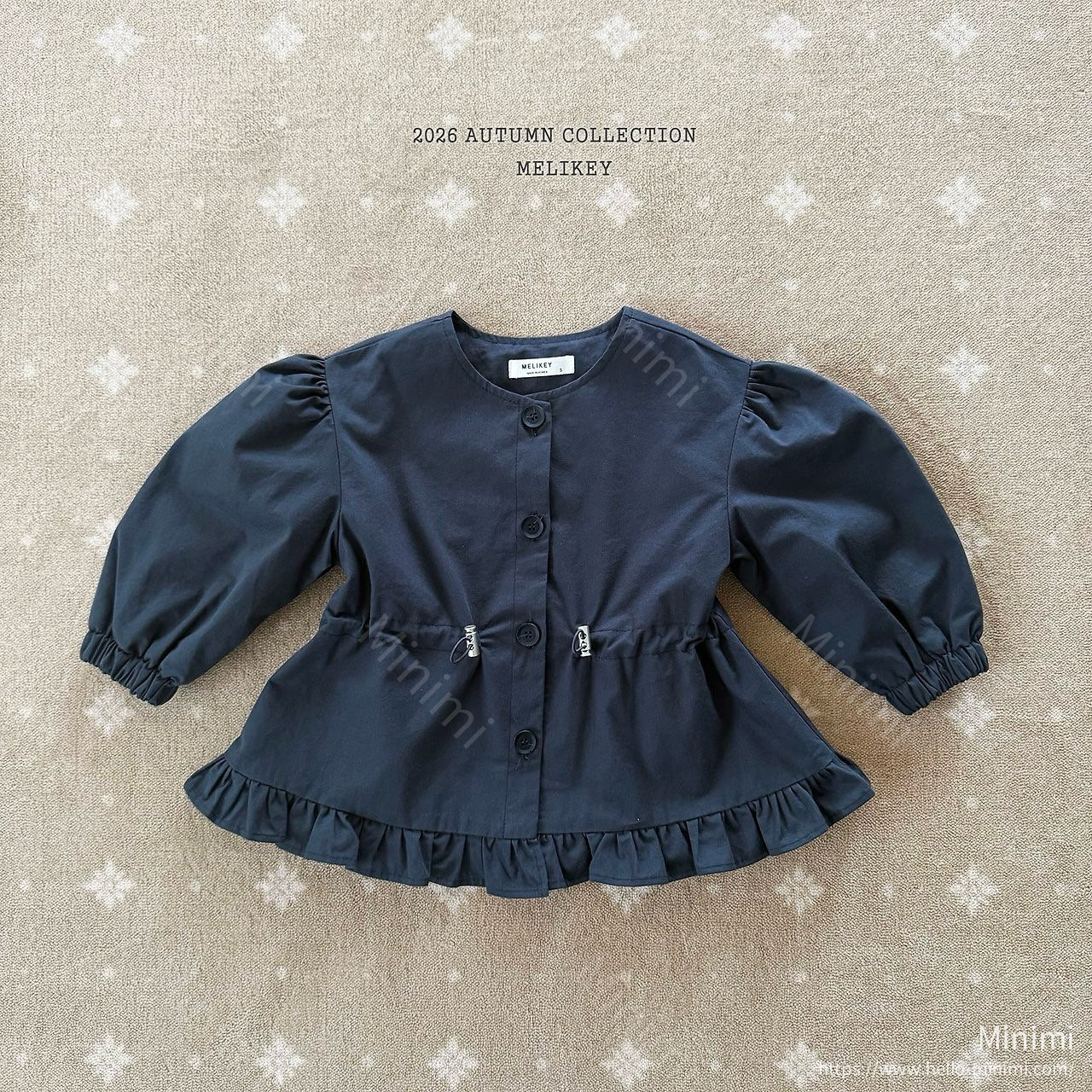 Melikey Momo Frill Trench Coat 細節圖 5