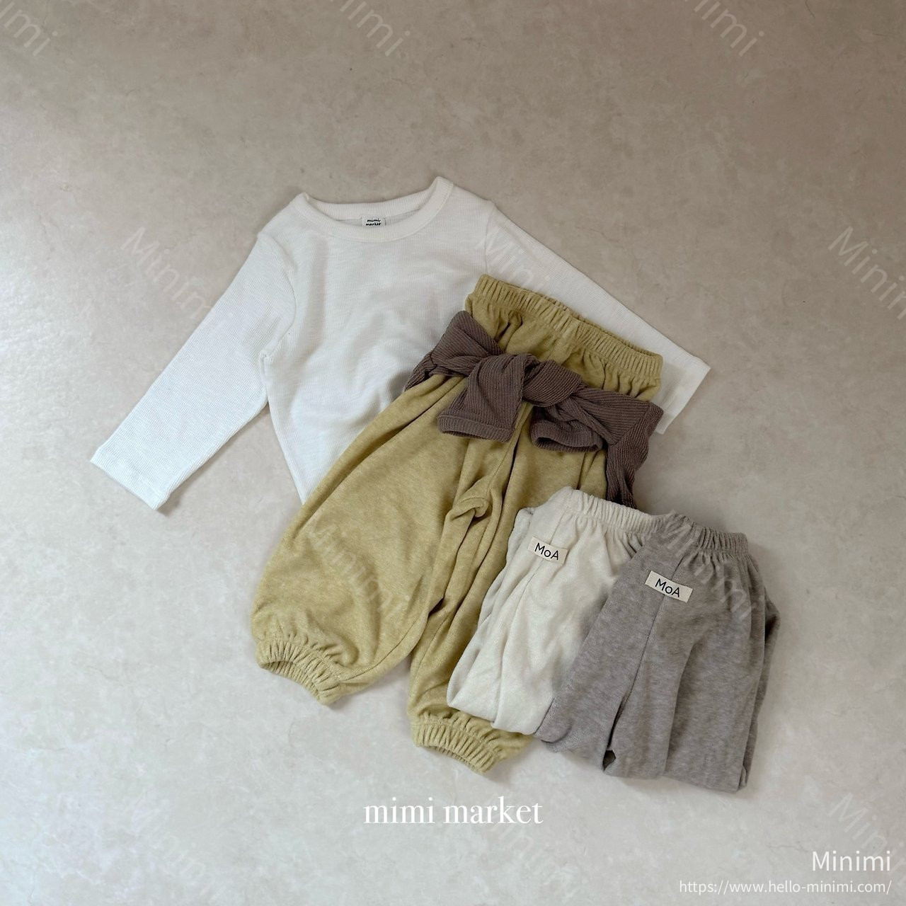 mimi-market Terry Jogger Pants 細節圖 15