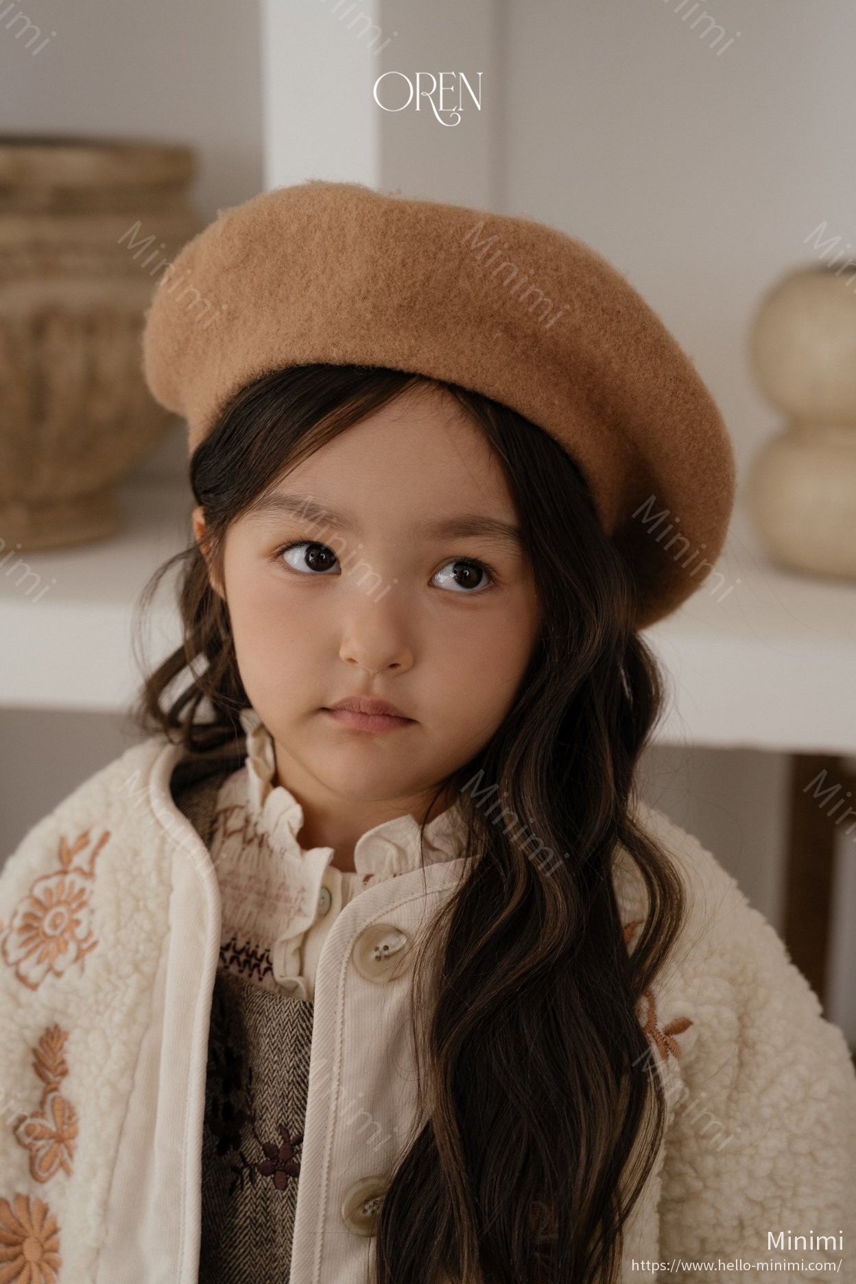 Oren Kids Wool Beret 細節圖 6