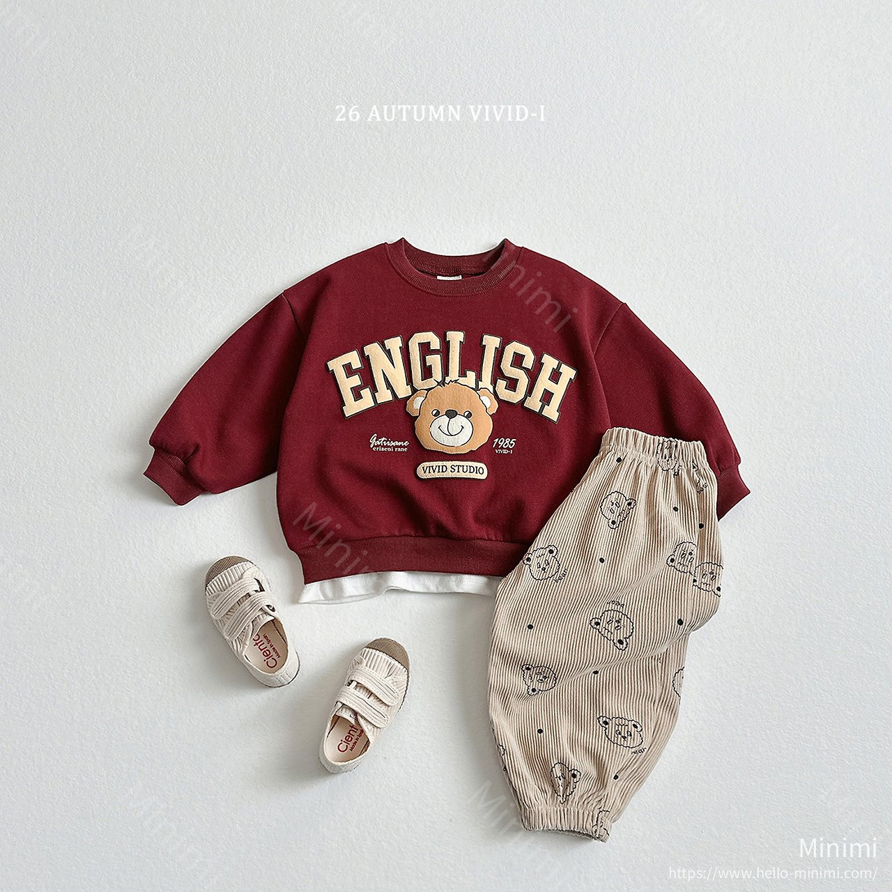 VIVID-I 3D English Bear Sweatshirt 細節圖 6