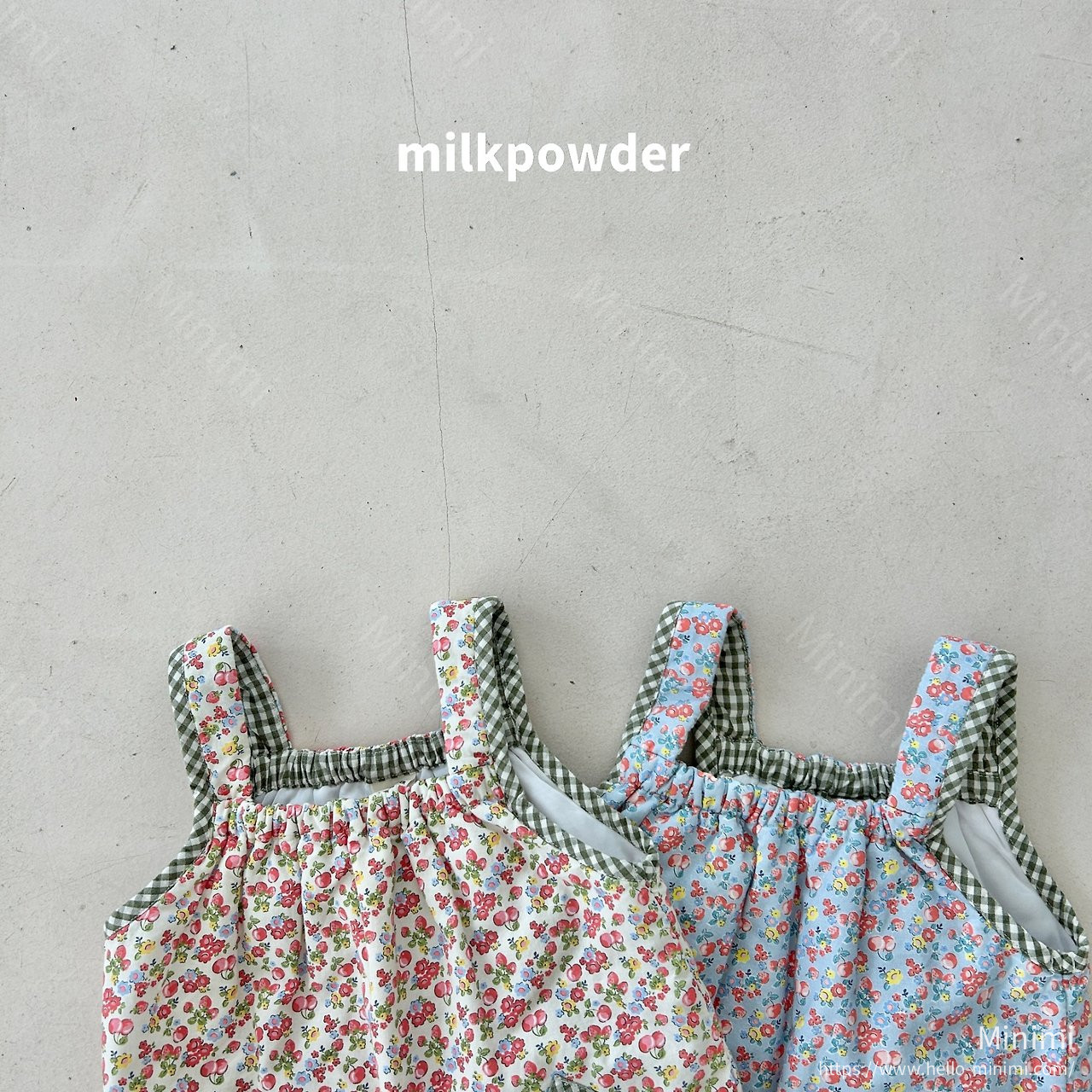 milkpowder Plum Quilting Vest 細節圖 3