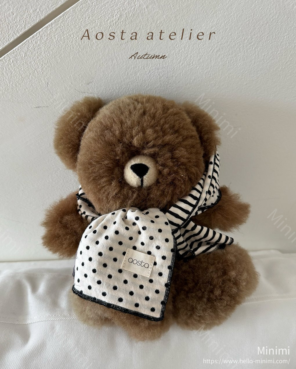 Aosta atelier Choco Chip Muffler 細節圖 28