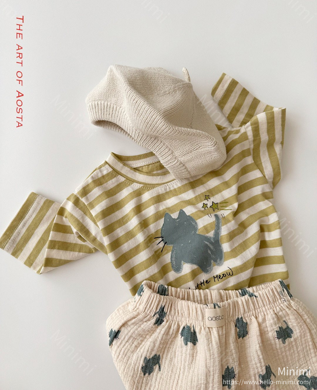 Aosta atelier Meow T-Shirt 細節圖 6