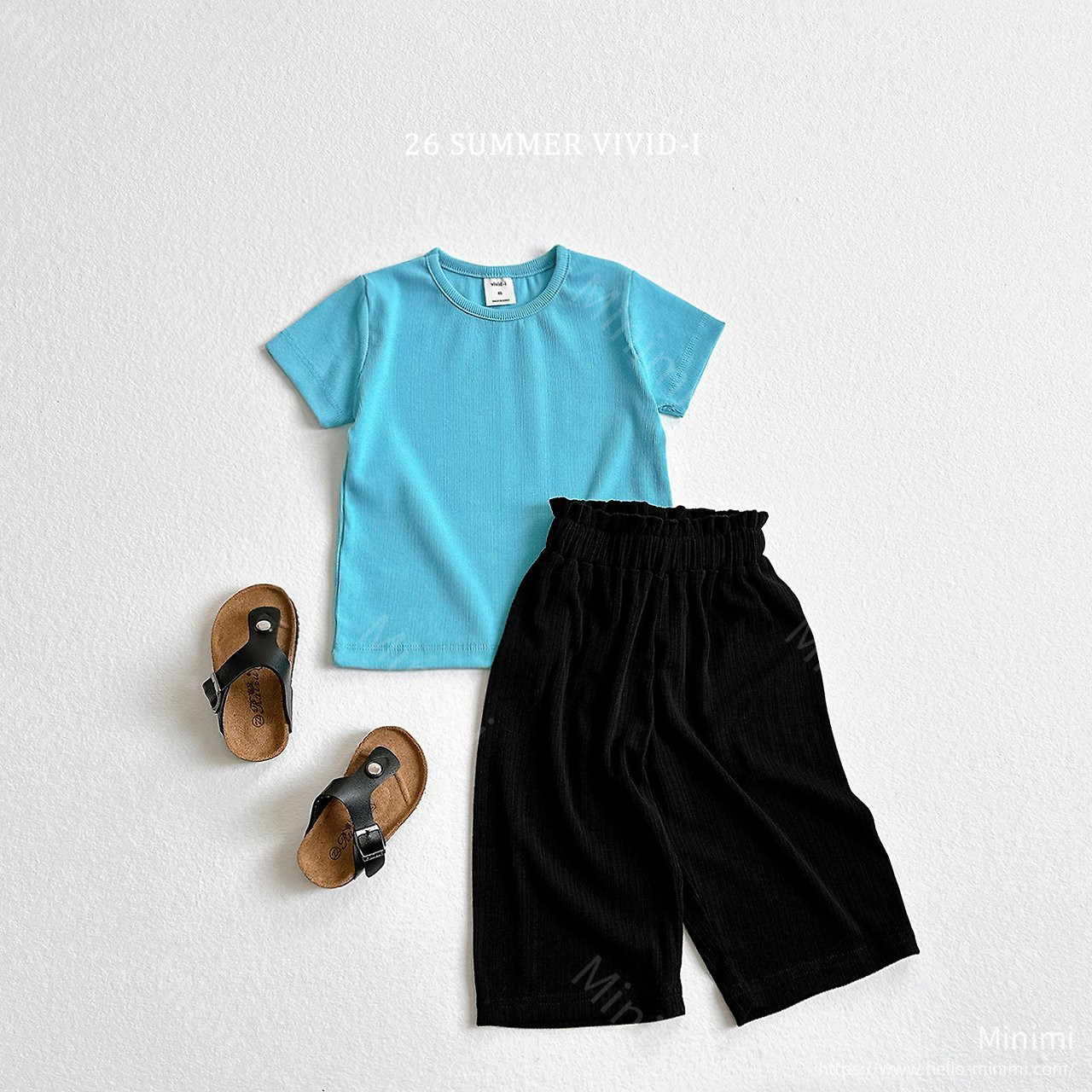 VIVID-I Pastel Ribbed T-Shirt 細節圖 8