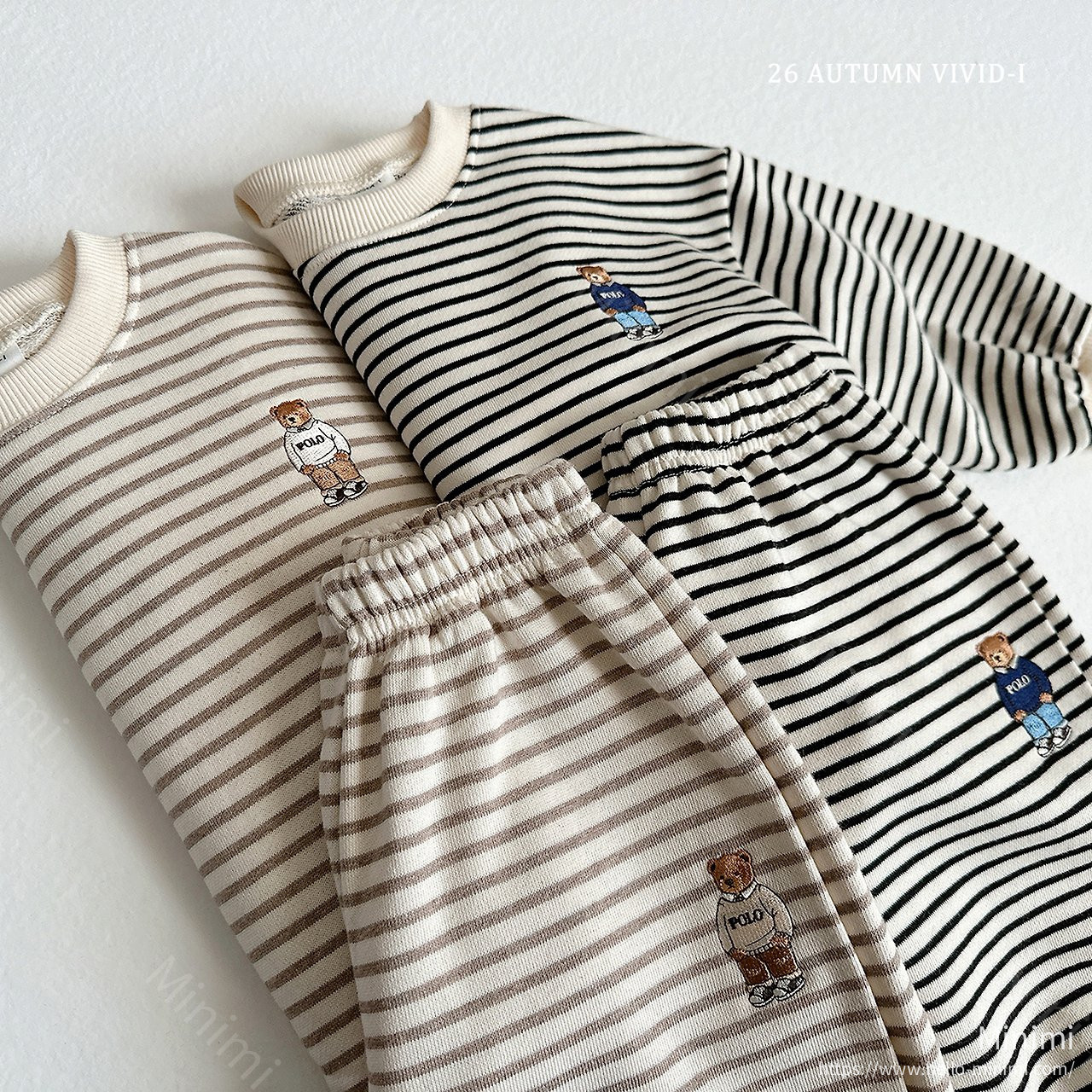VIVID-I Stripe Bear Embroidery Set 細節圖 19