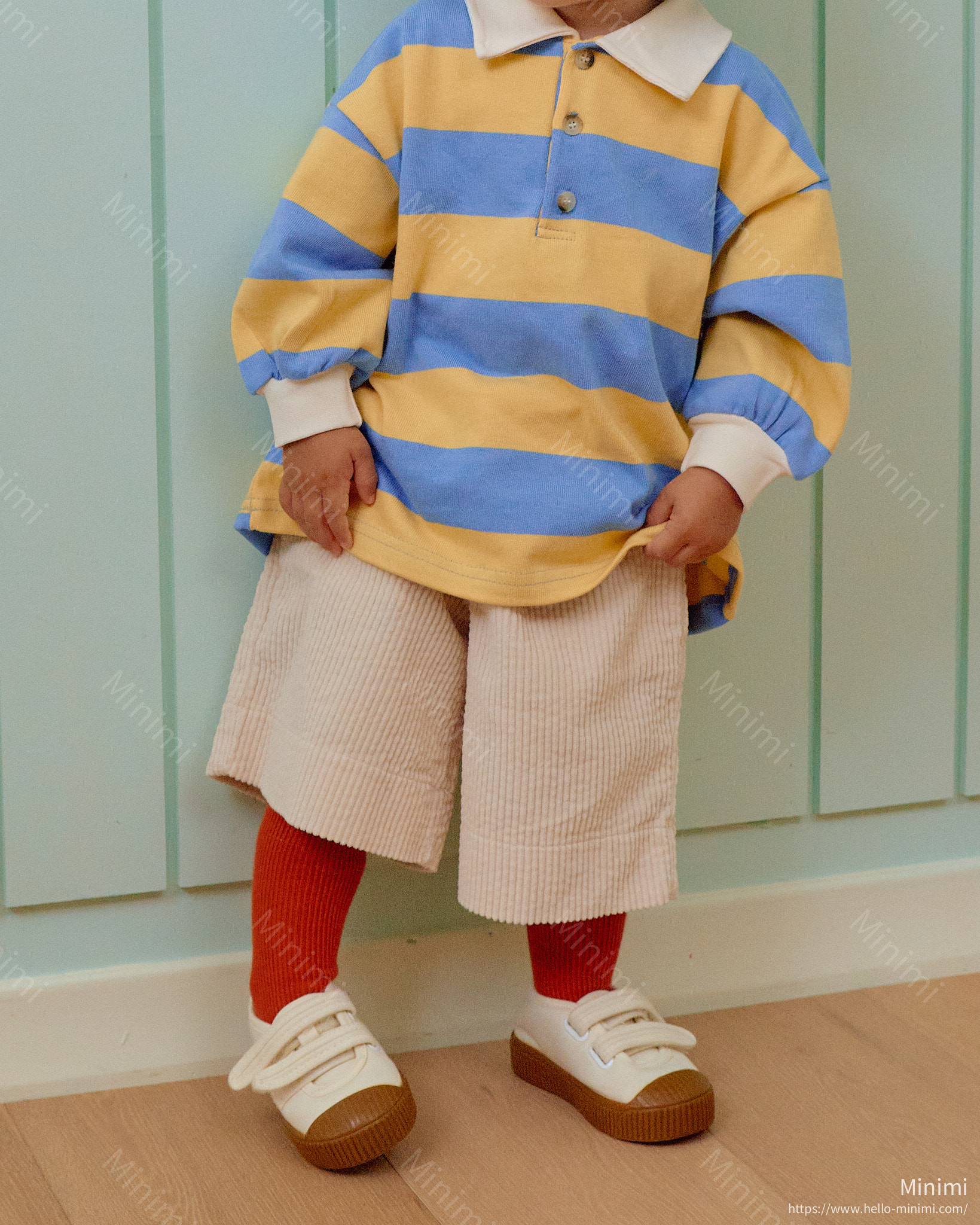 oott bebe Big Corduroy Pants (Knee-length) 細節圖 27