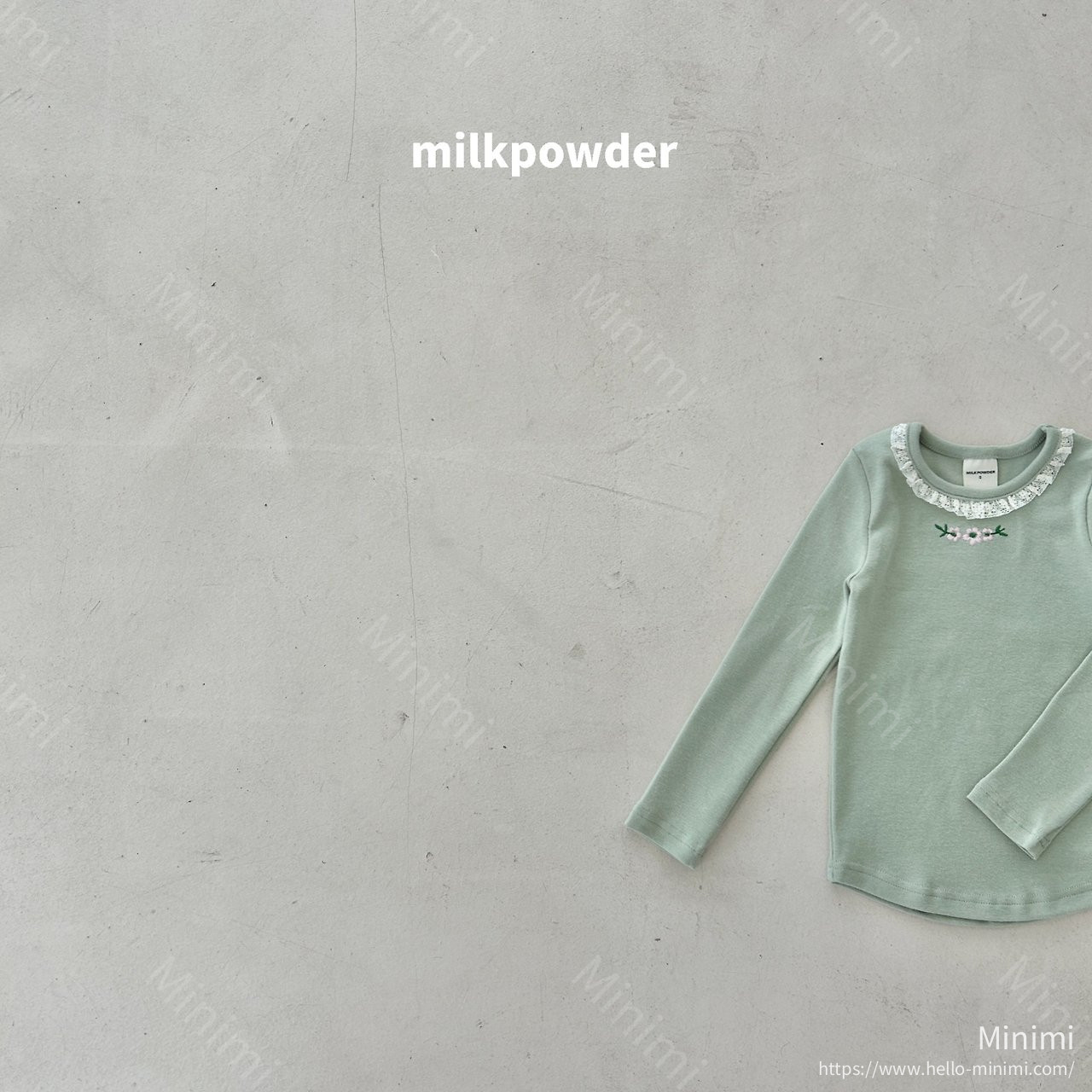 milkpowder Daisy Tee 細節圖 17