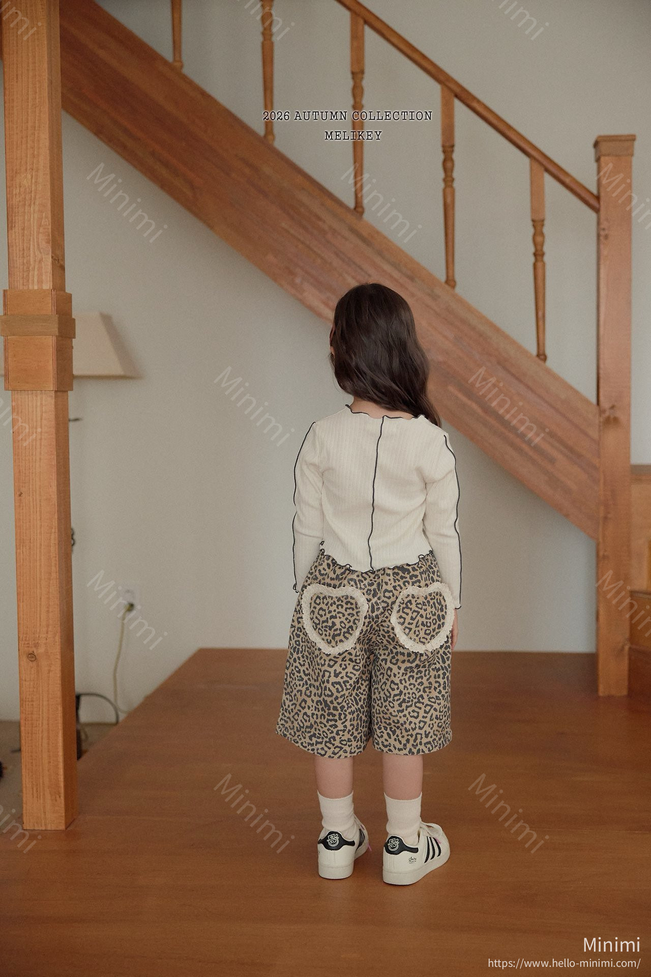 Melikey Leopard Heart Bermuda Shorts 細節圖 20