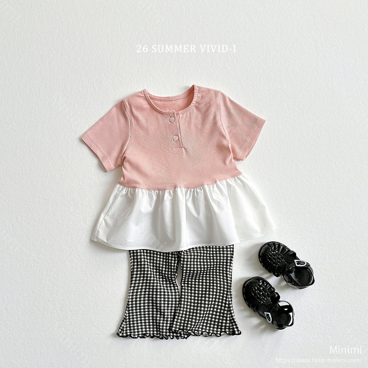 VIVID-I Pattern Flared Cropped Pants 細節圖 8