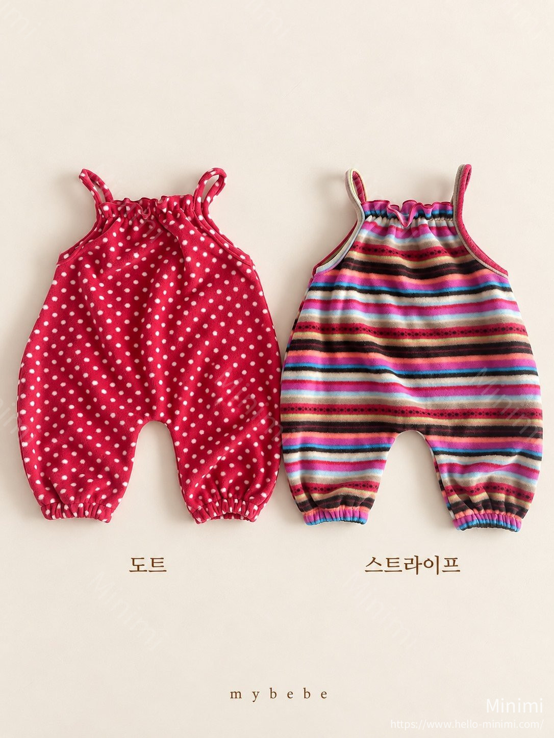 my_bébé Runrun Fleece Overall 細節圖 1