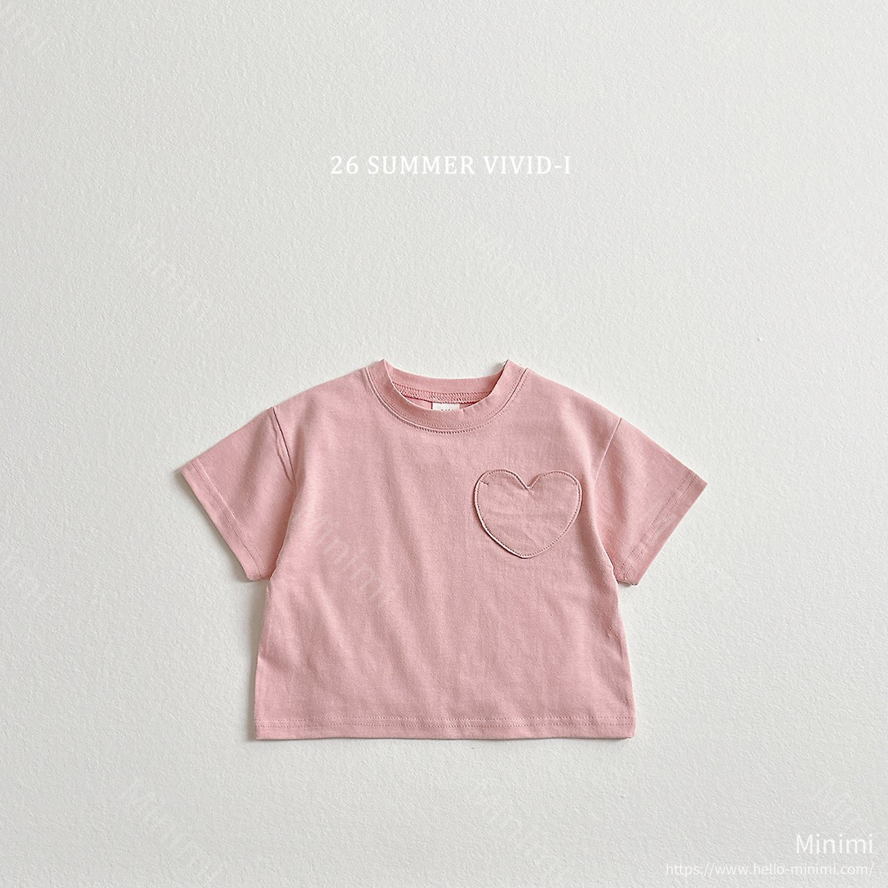 VIVID-I Heart Pocket T-Shirt 細節圖 2