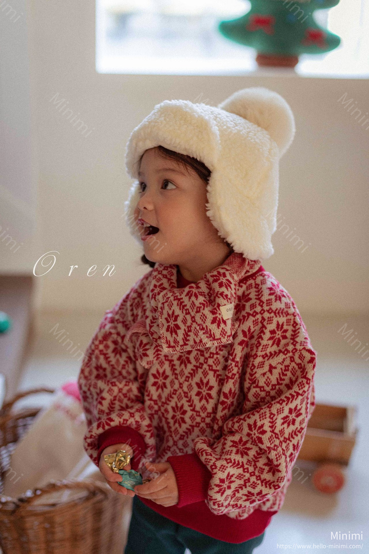 Oren Snowflake Knit Sweatshirt 細節圖 3