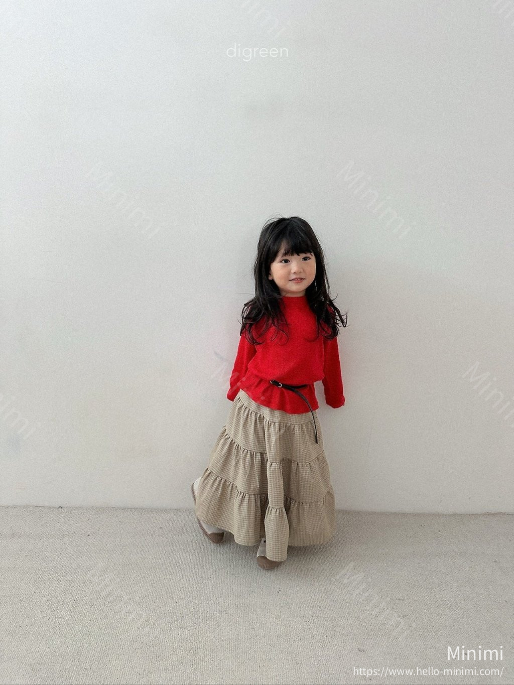 digreen Check Ruffle Skirt 細節圖 15