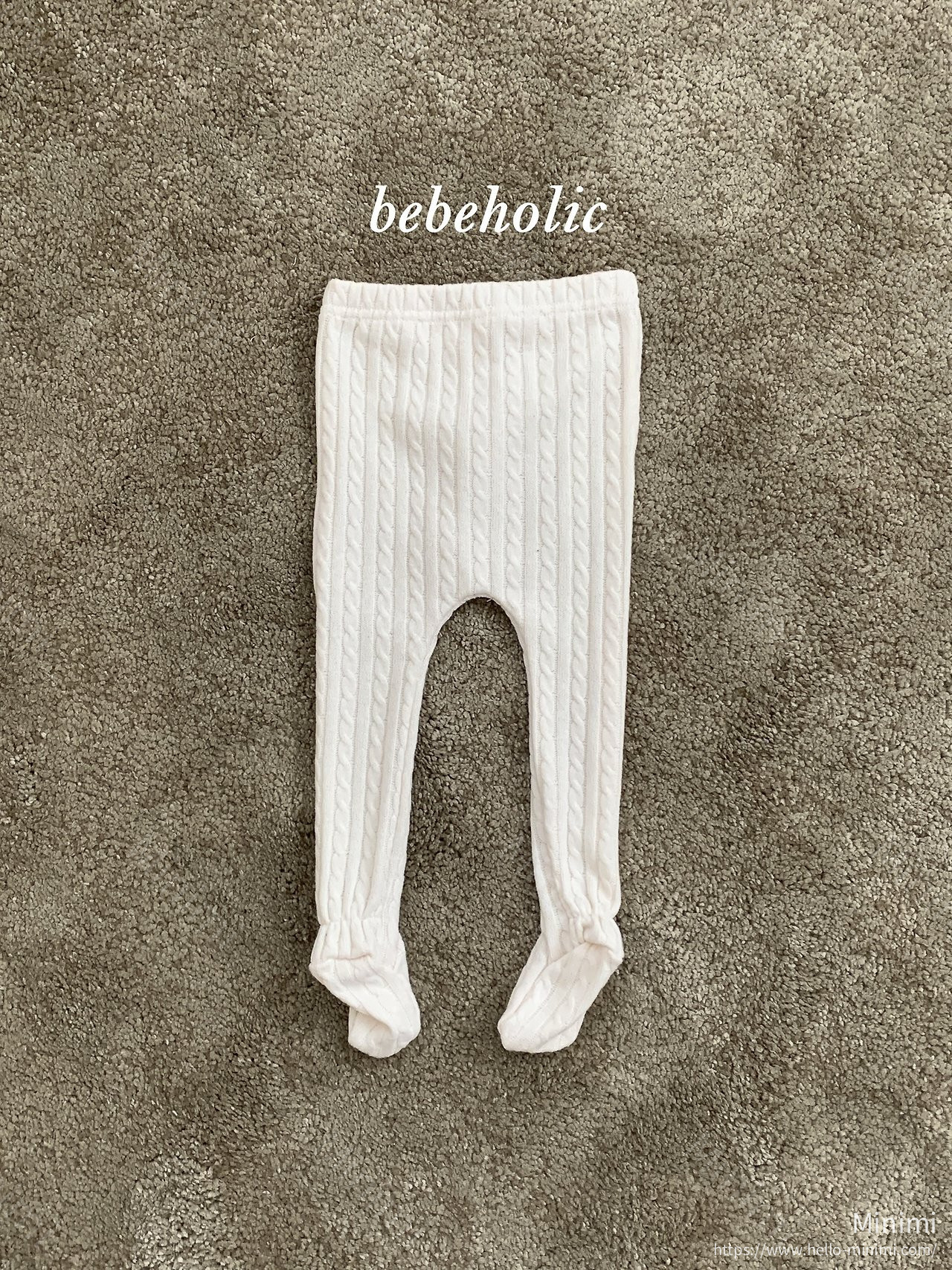 BEBEHOLIC Knit Footed Leggings 細節圖 13