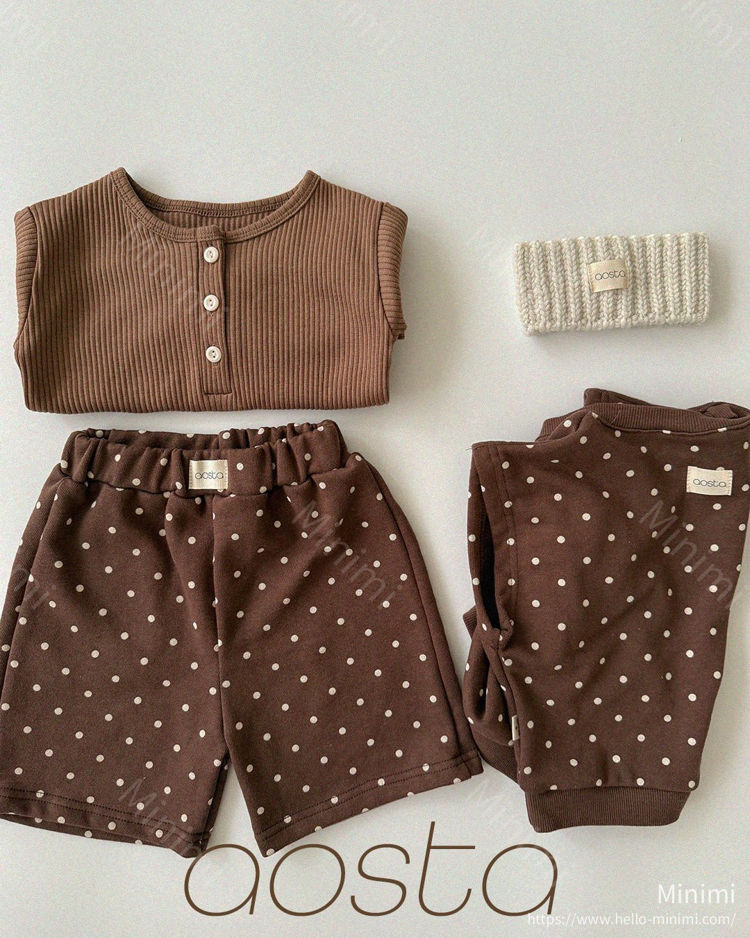 Aosta atelier Dot Tongtong Vest 細節圖 3