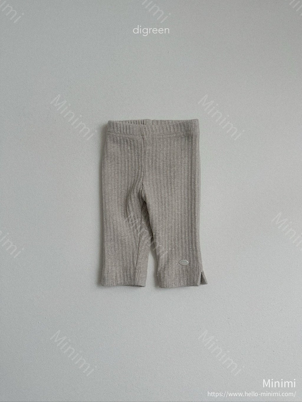 digreen Rib Capri Leggings 細節圖 4
