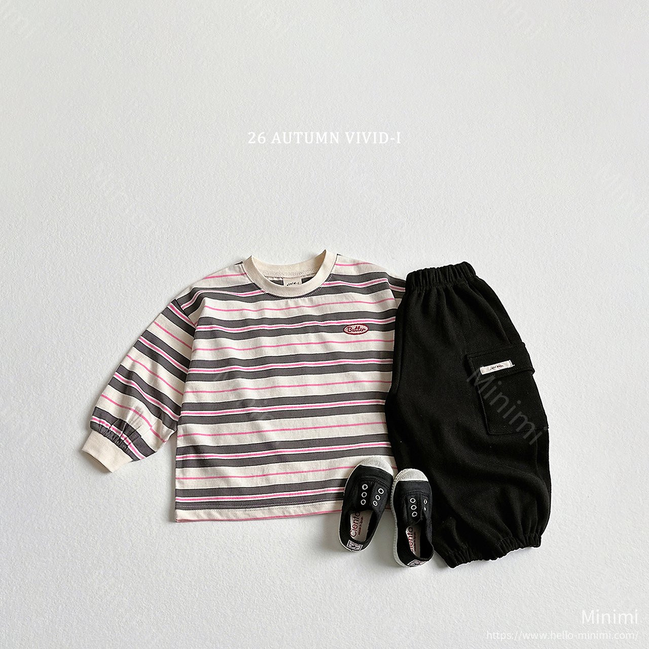 VIVID-I Butter Stripe T-shirt 細節圖 9