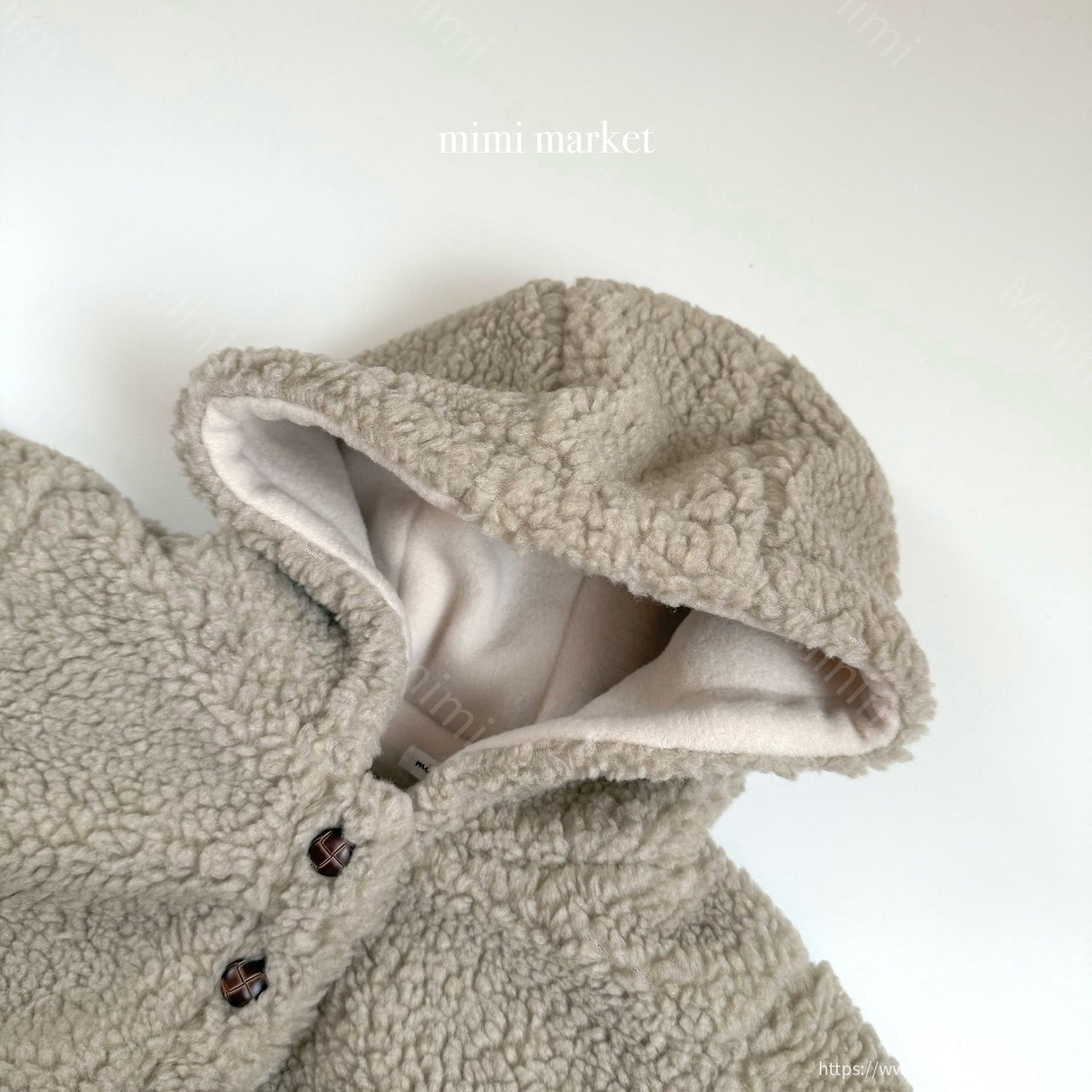 mimi-market Dumble Hood Coat 細節圖 2