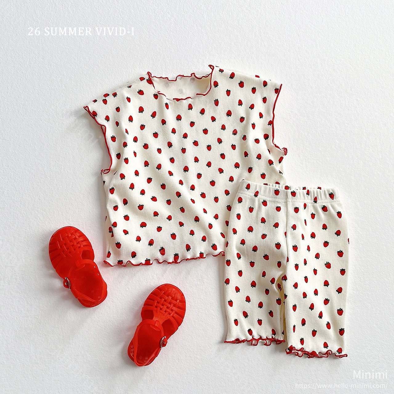 VIVID-I Strawberry Dot Leggings 細節圖 5