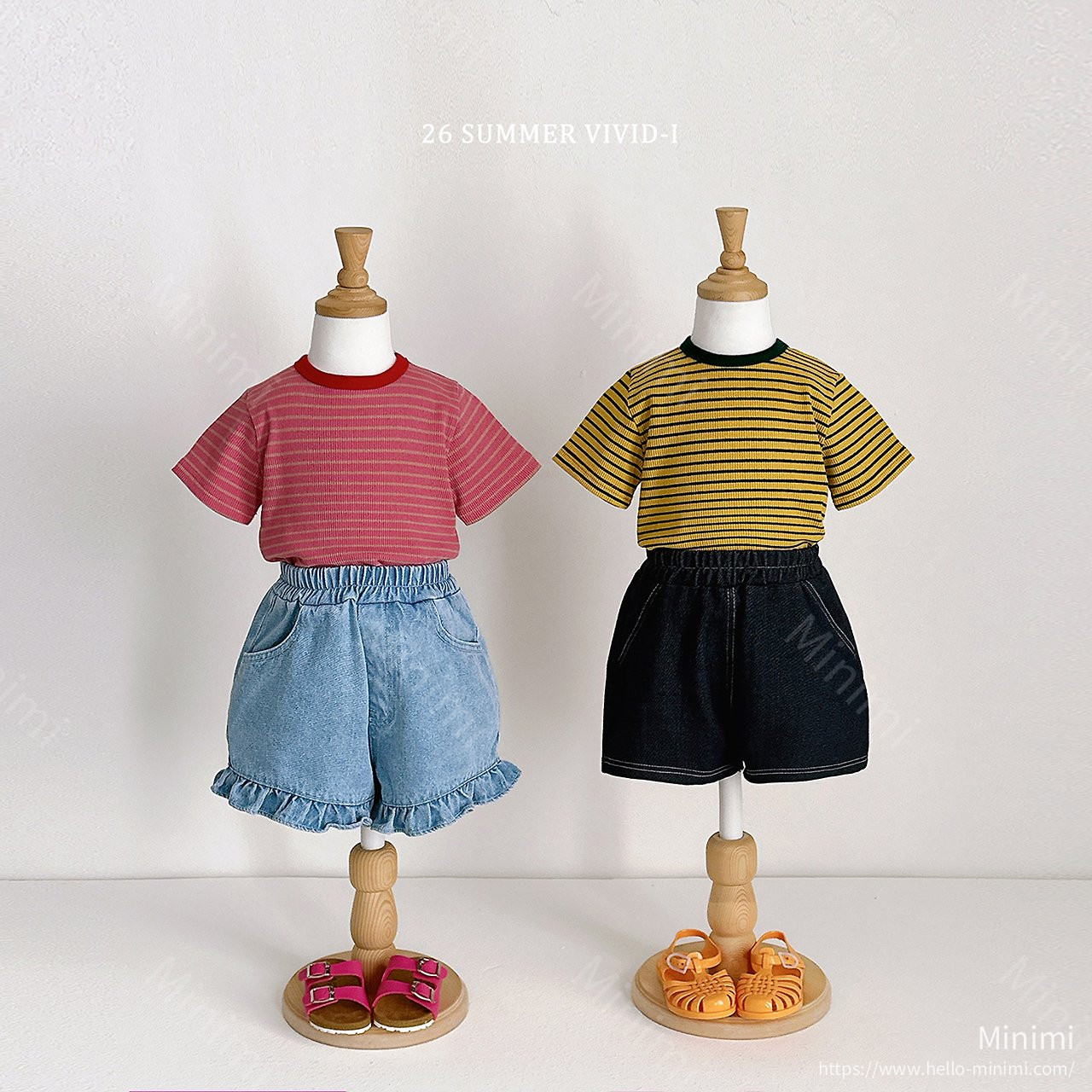 VIVID-I Span Denim Shorts 細節圖 19