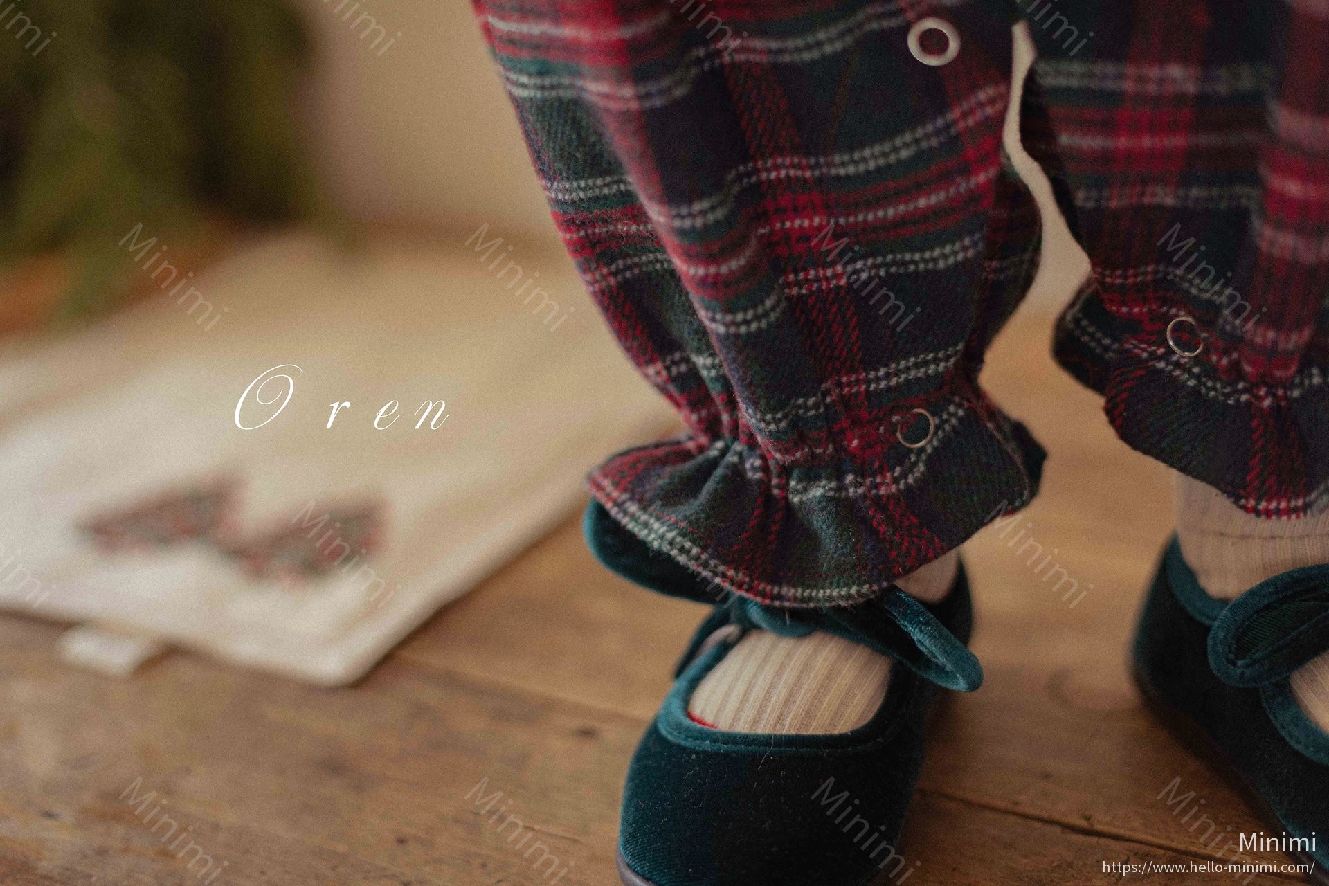 Oren Eve Check Overall Pants 細節圖 19