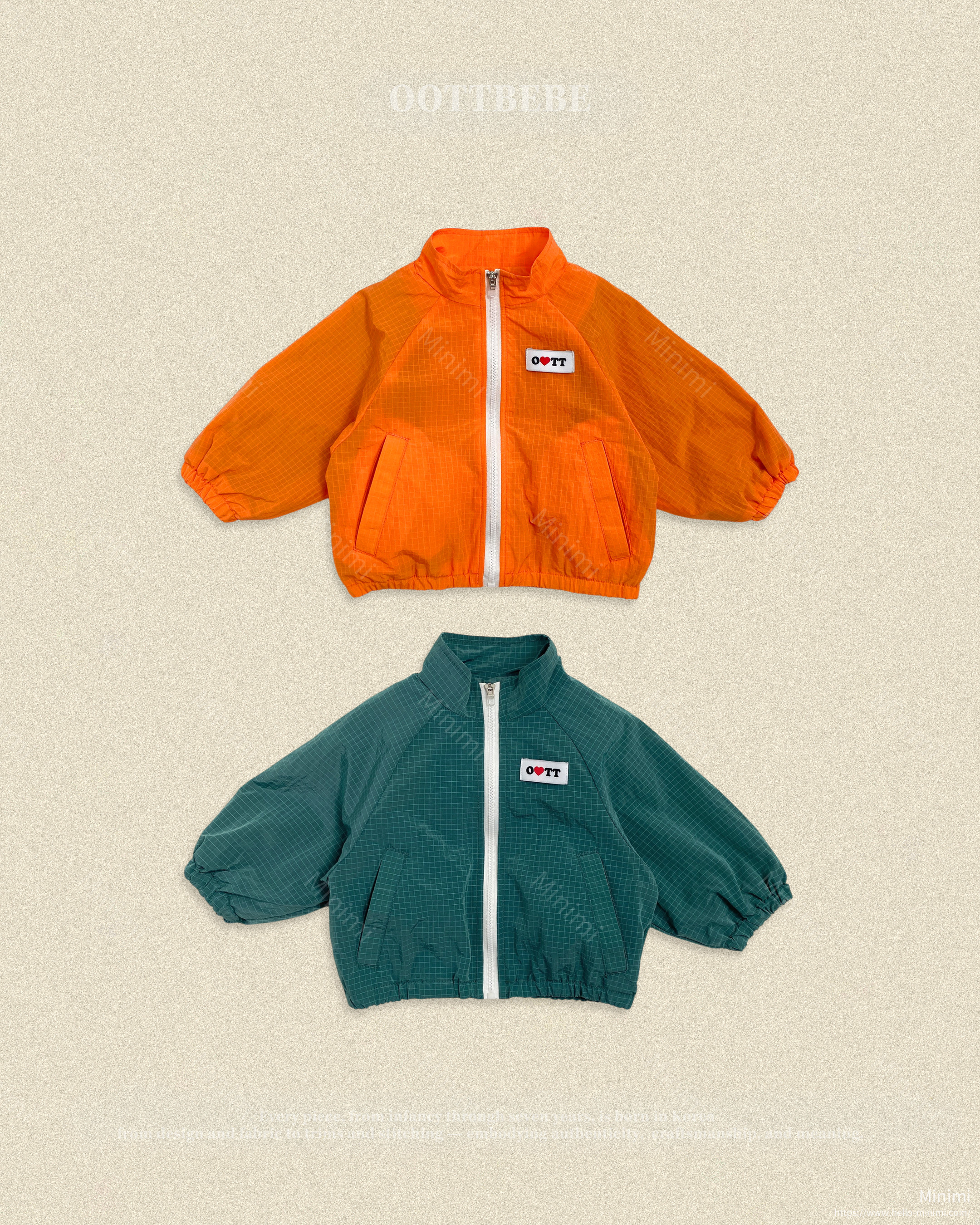 oott bebe Teen Windbreaker - 韓國童裝代購主圖