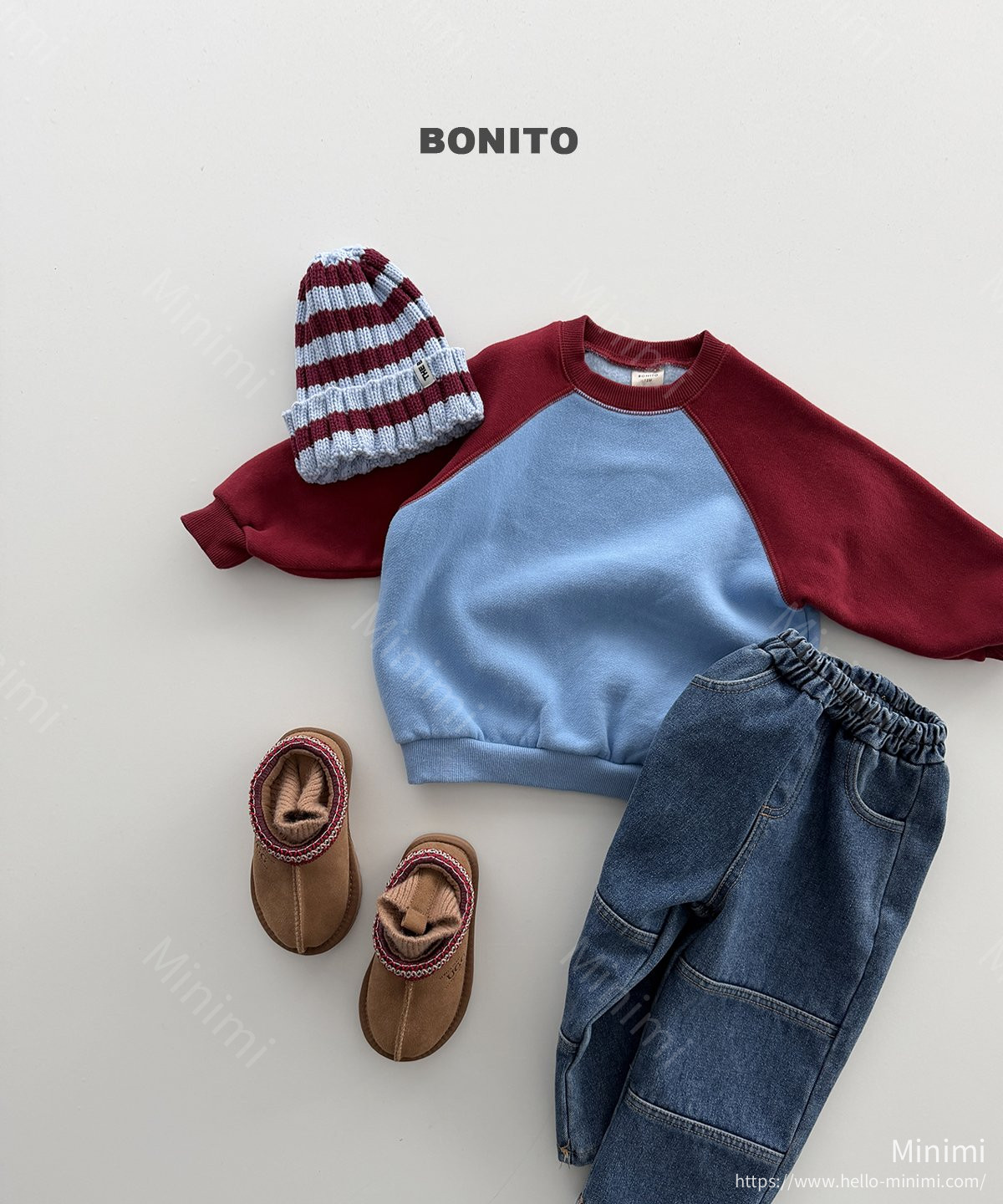 BONITO Color Raglan Sweatshirt 細節圖 3