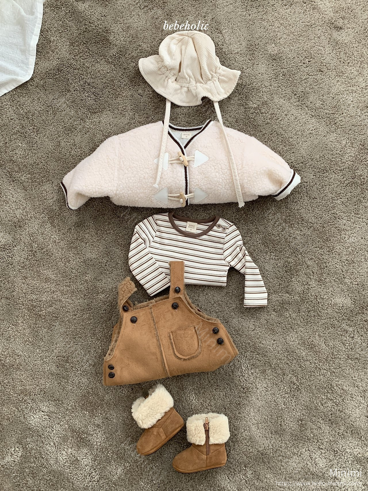 BEBEHOLIC Mousse Suspender Suit 細節圖 1