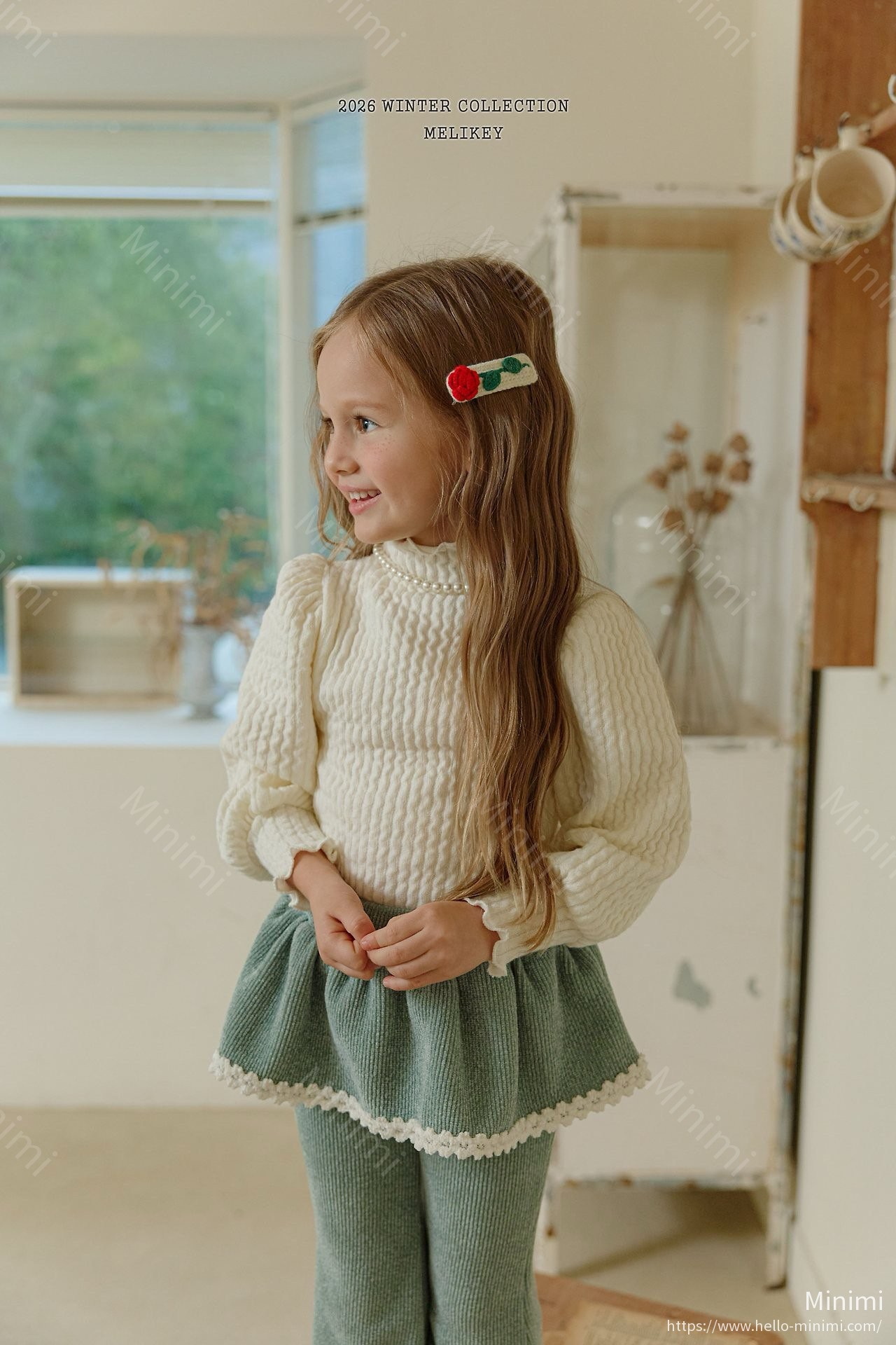 Melikey Knit Ribbed Puff Tee 細節圖 6