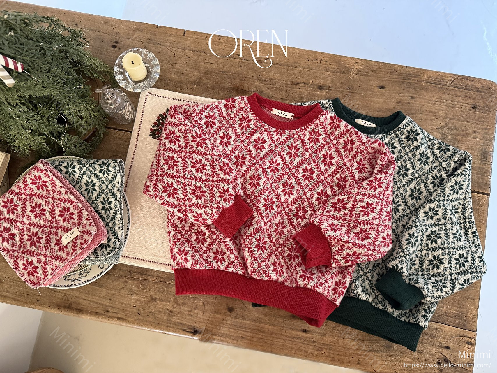 Oren Snowflake Knit Sweatshirt 細節圖 27