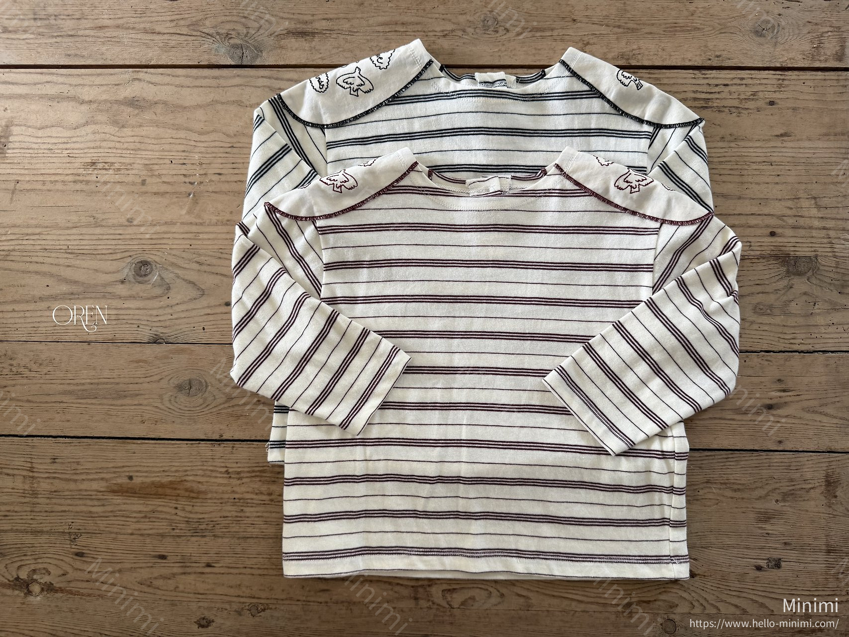 Oren Jane Stripe T-Shirt 細節圖 14