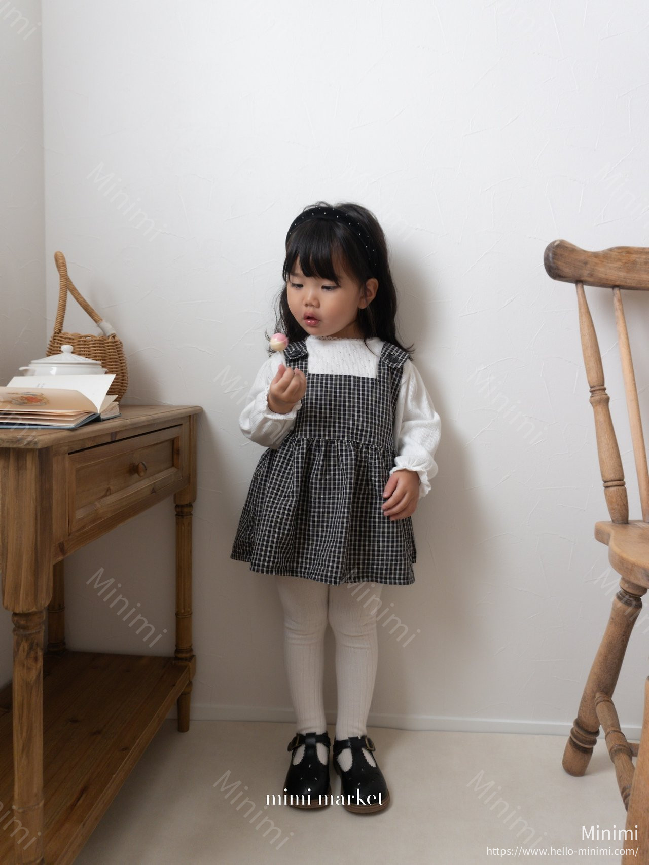mimi-market Lona Suspender Dress 細節圖 7