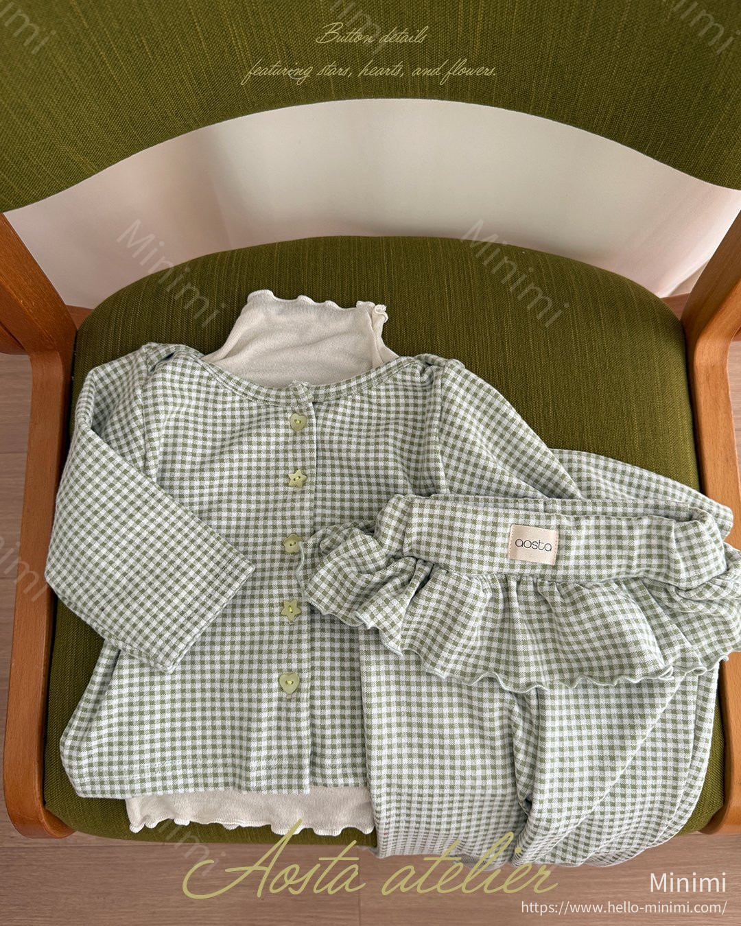 Aosta atelier Kiki Cardigan 細節圖 15
