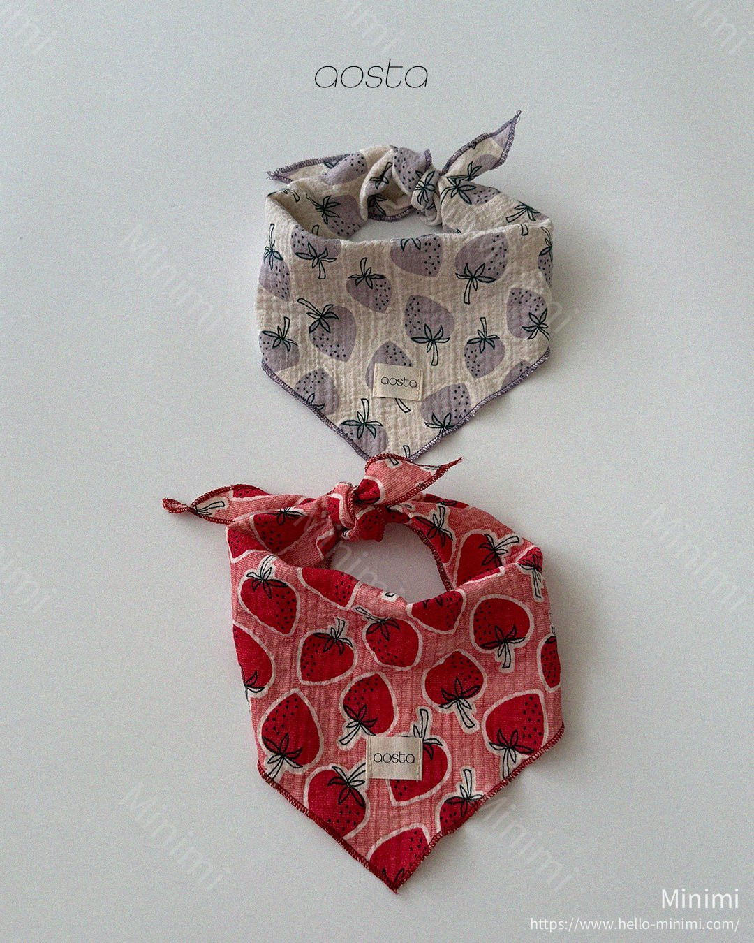 Aosta atelier Strawberry Scarf 細節圖 12