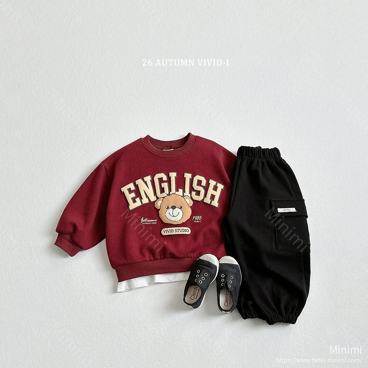 VIVID-I 3D English Bear Sweatshirt 細節圖 8