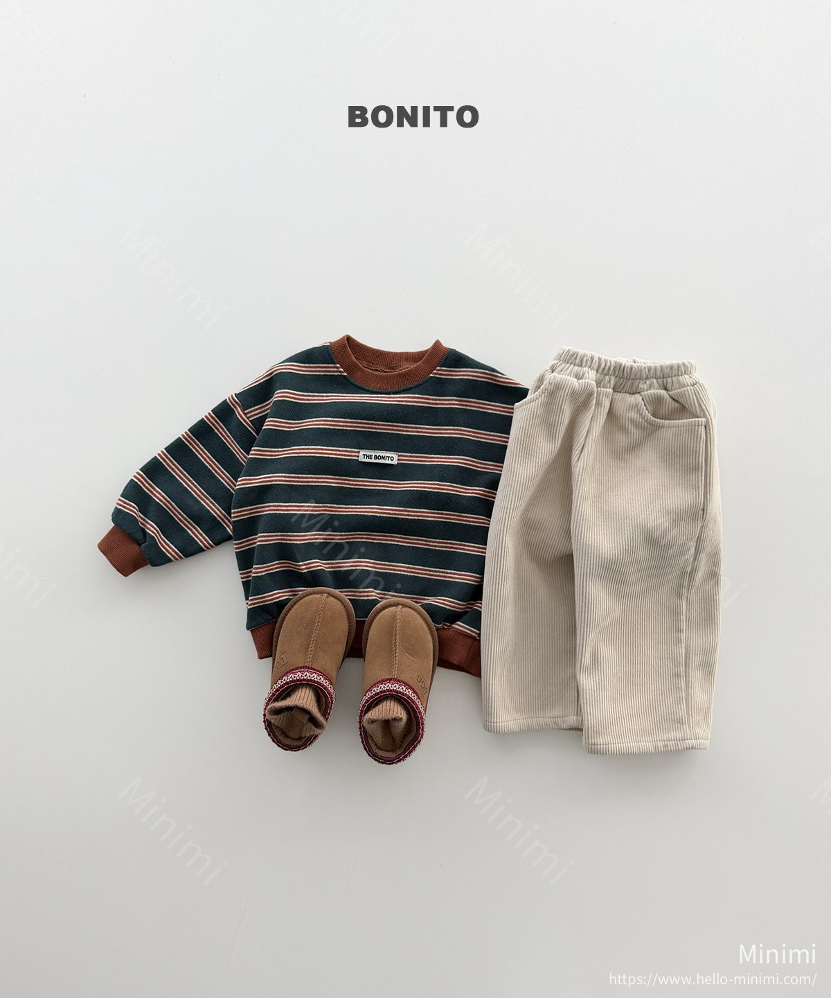 BONITO Monica Stripe Sweatshirt 細節圖 14