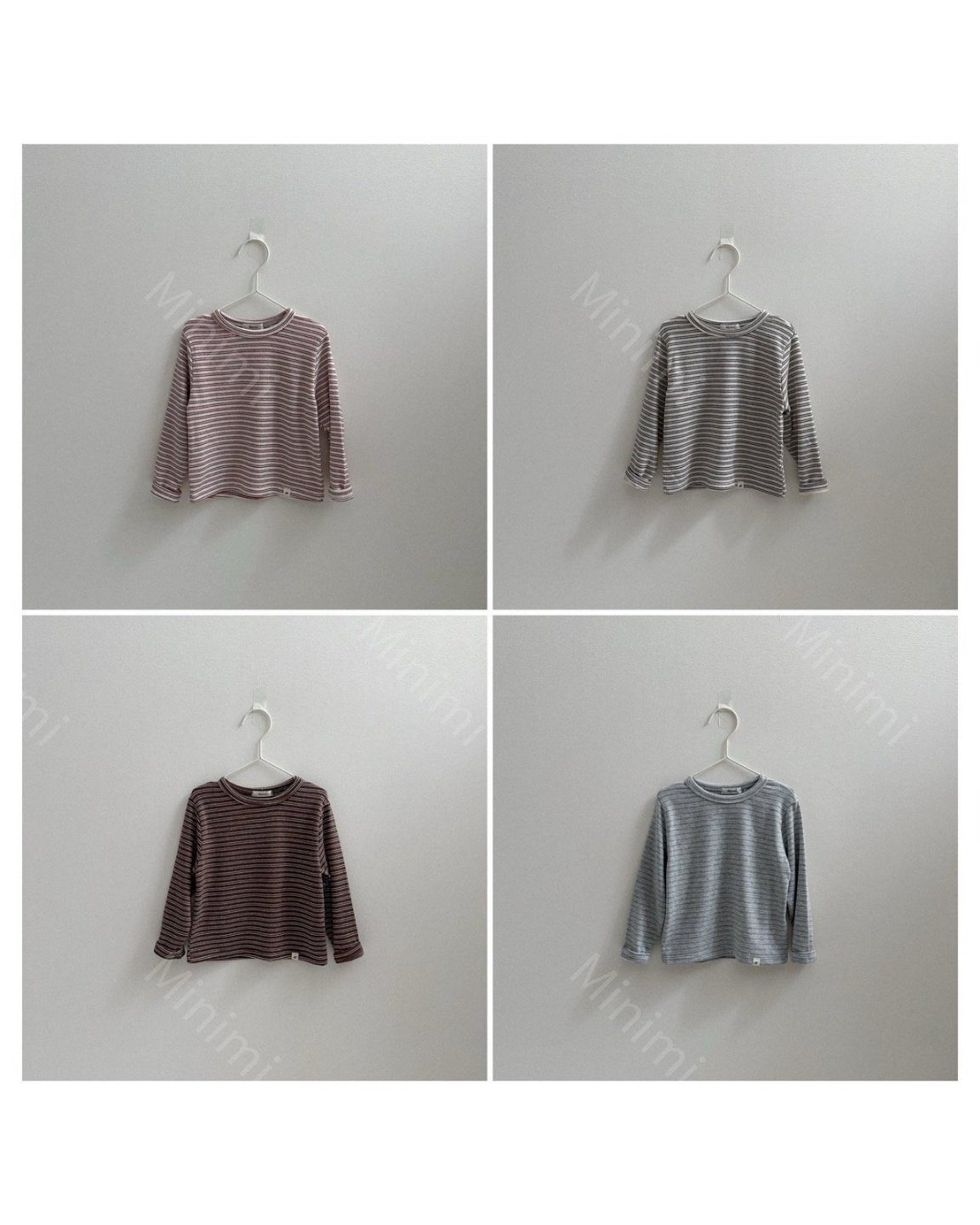 digreen Stripe Latte Tee 細節圖 4