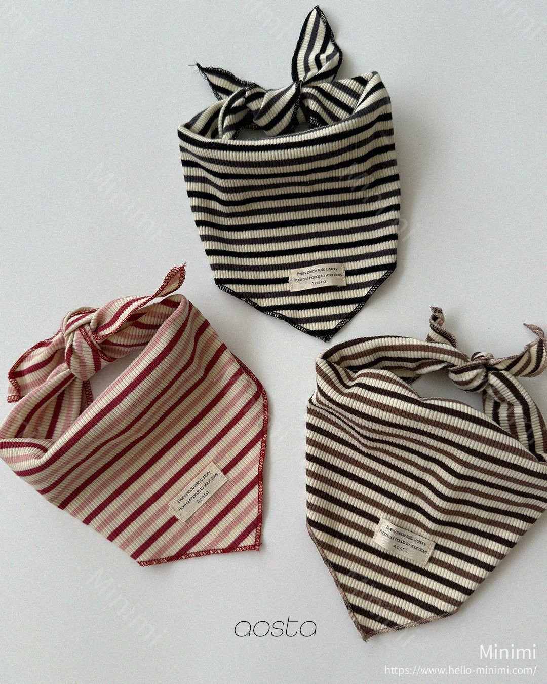 Aosta atelier Crayon Scarf 細節圖 16