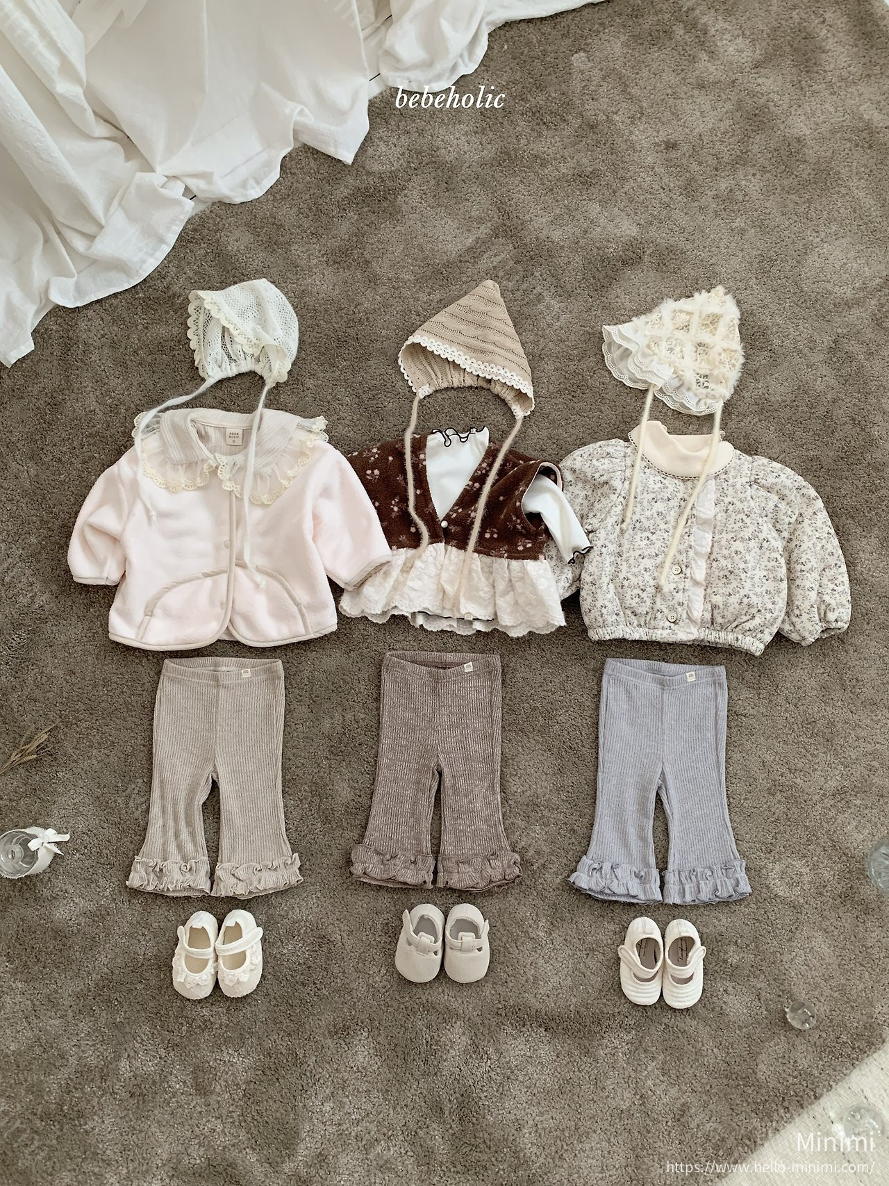 BEBEHOLIC Lily Boots-cut 韓國童裝現貨