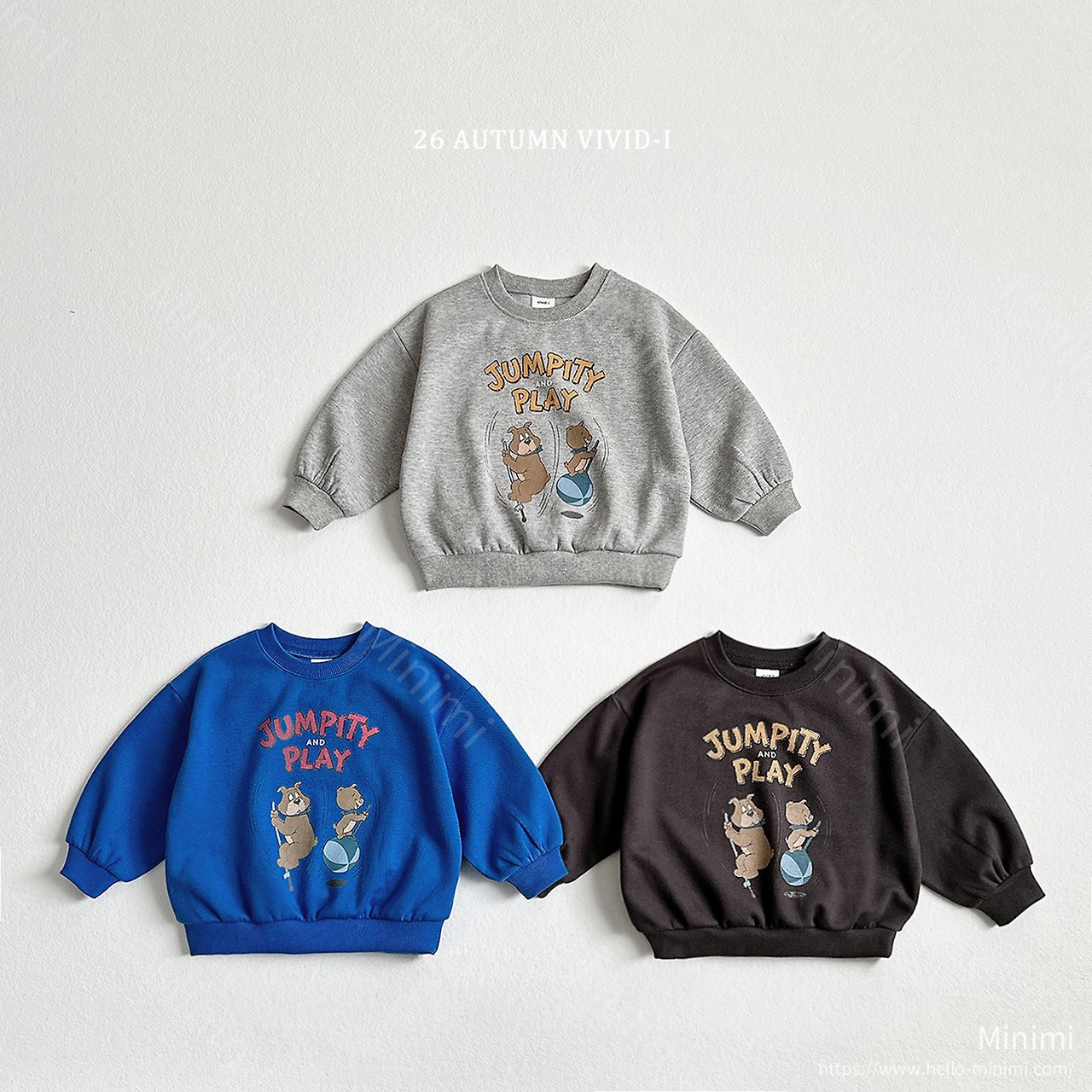 VIVID-I Jumping Doggy Sweatshirt 細節圖 1