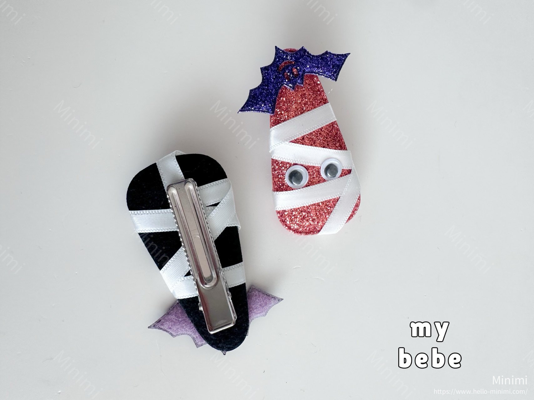 my_bébé Halloween Bandage Hairpin 細節圖 7