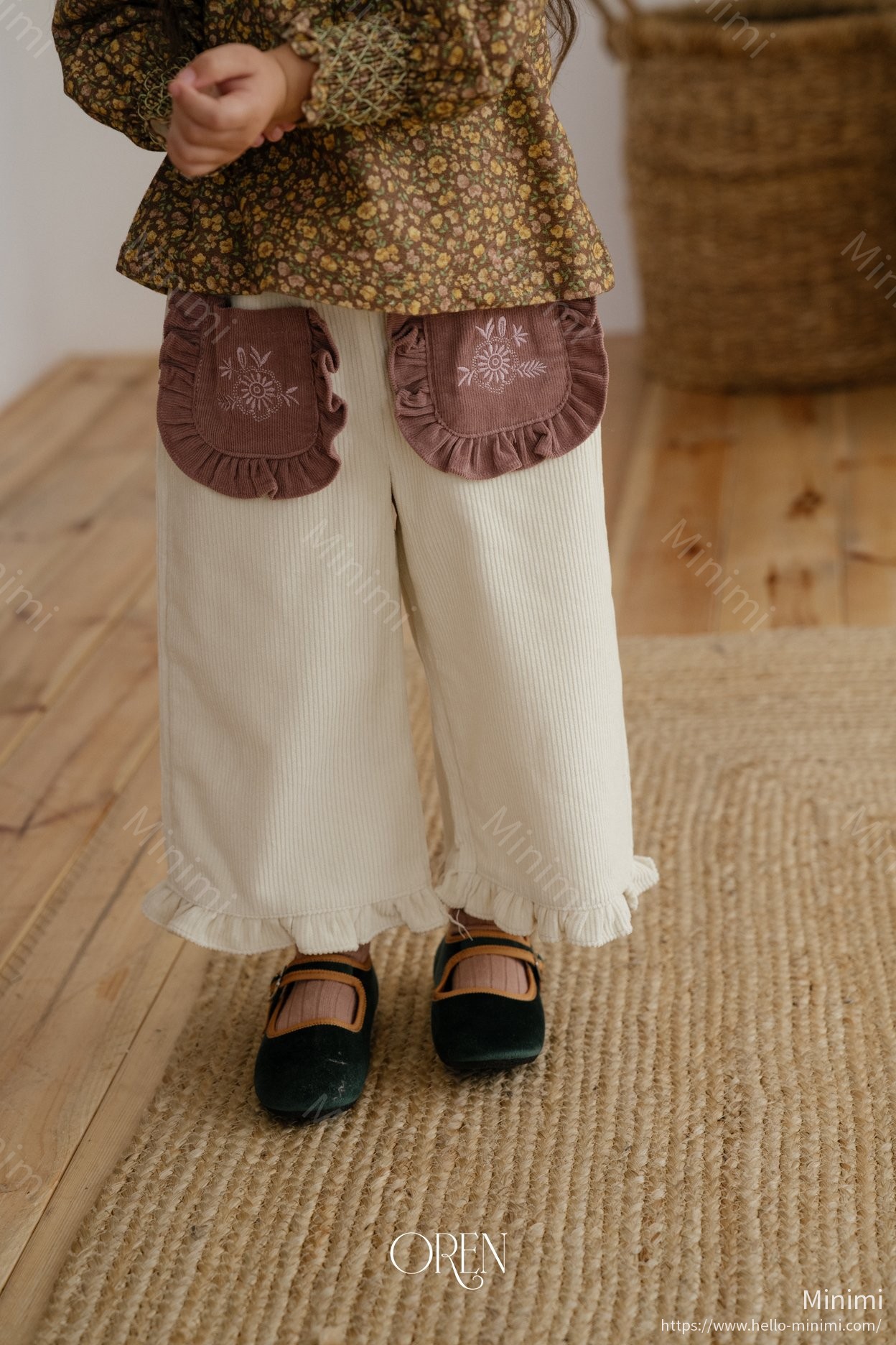 Oren Naomi Frill Corduroy Pants 細節圖 2