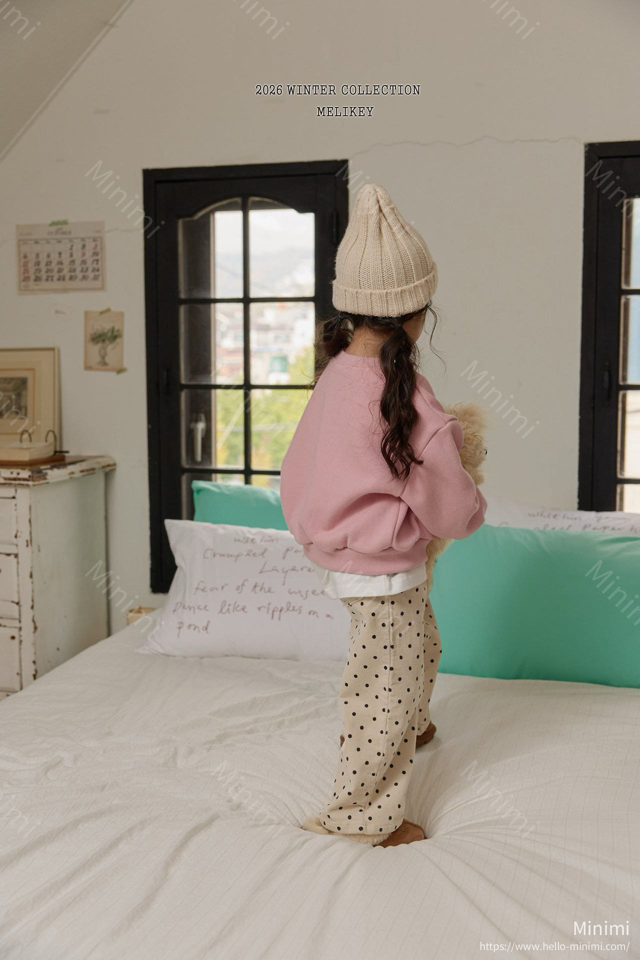 Melikey Polka Dot Corduroy Pants 細節圖 2