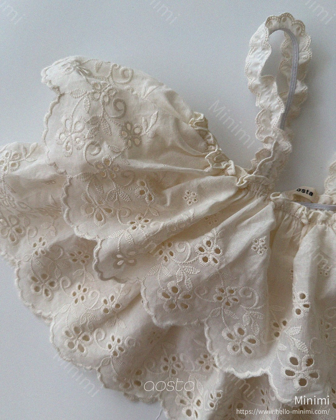 Aosta atelier Lace Cancan Blouse 細節圖 1
