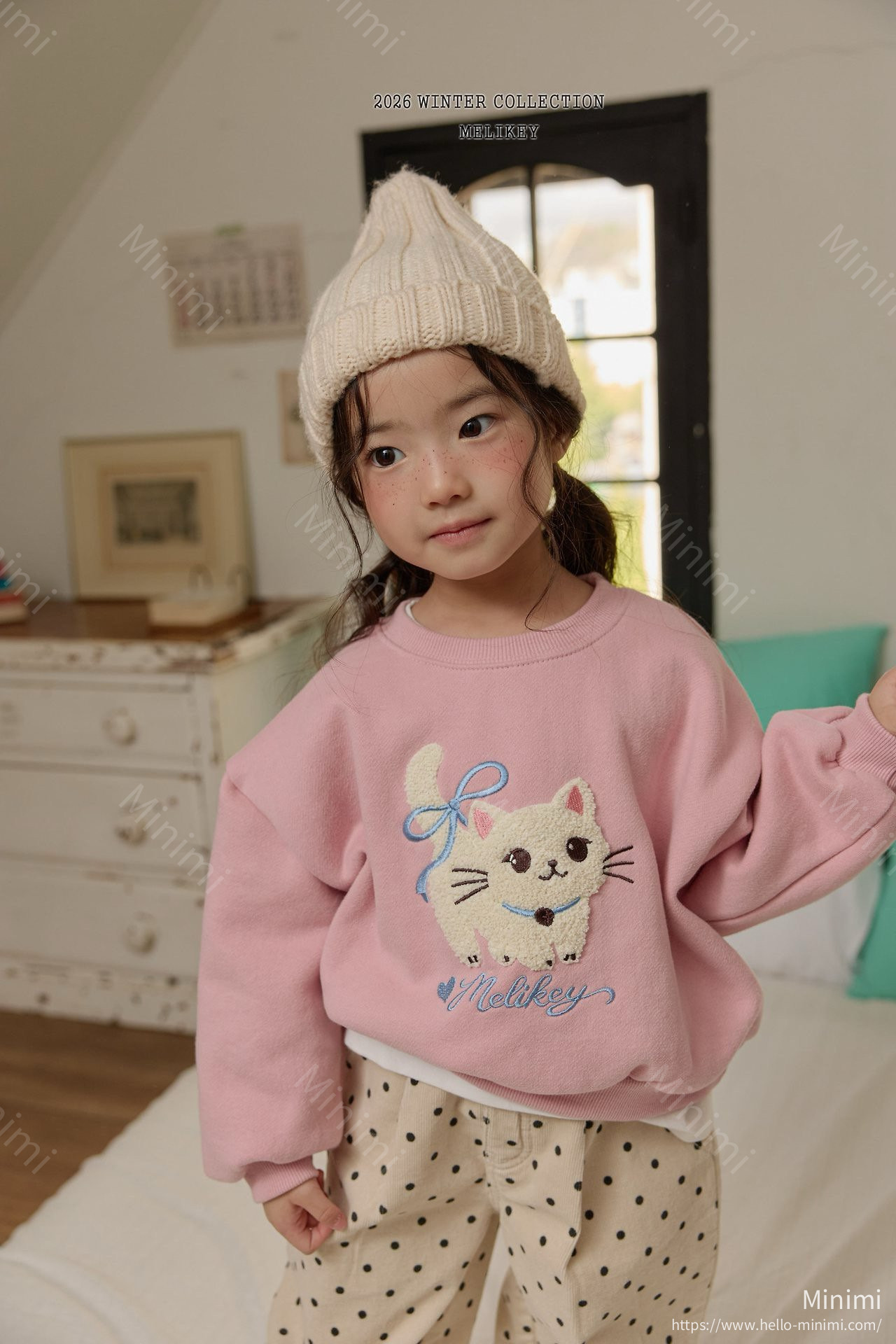 Melikey Cats Boucle Sweatshirt 細節圖 14