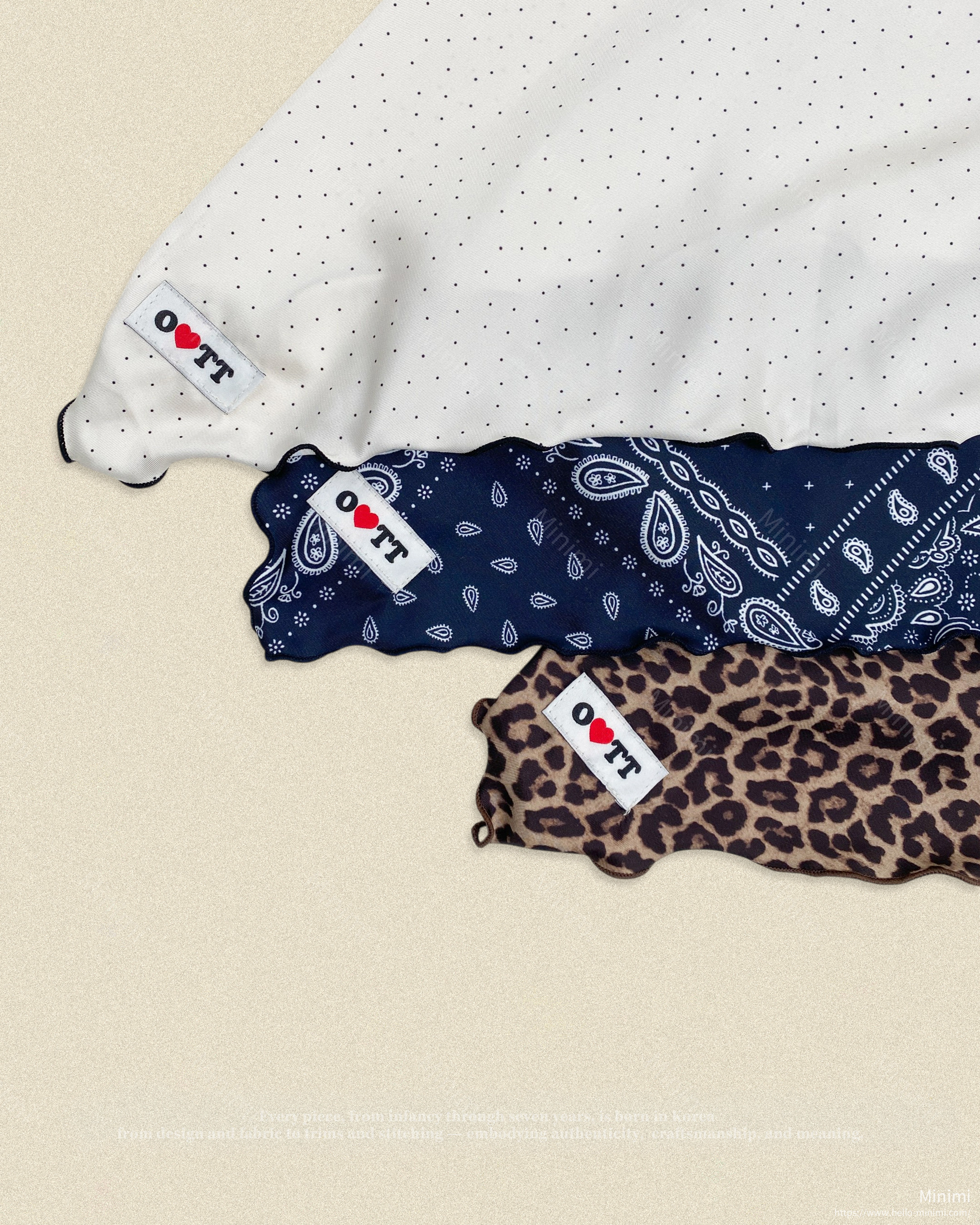oott bebe Point Scarf 細節圖 18