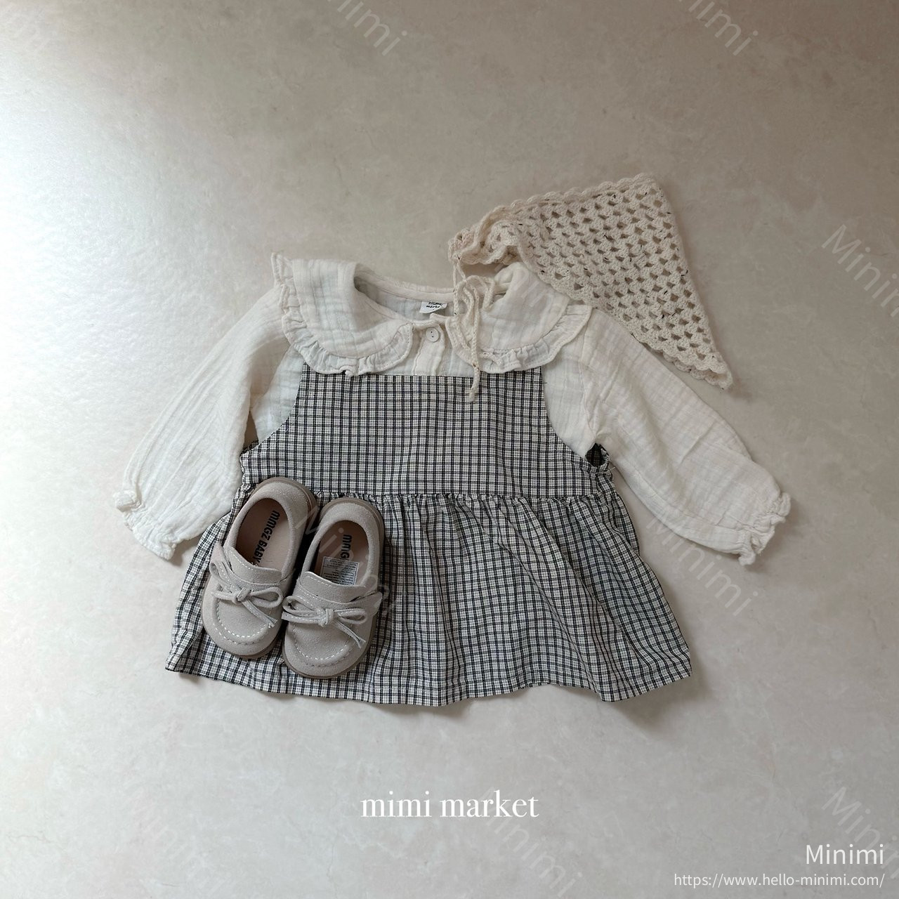 mimi-market Lona Suspender Dress 細節圖 15