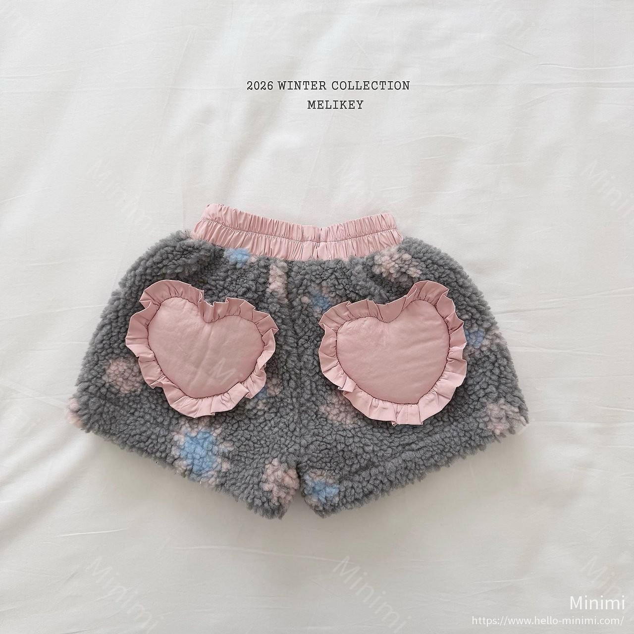 Melikey Heart Flower Shorts 細節圖 23